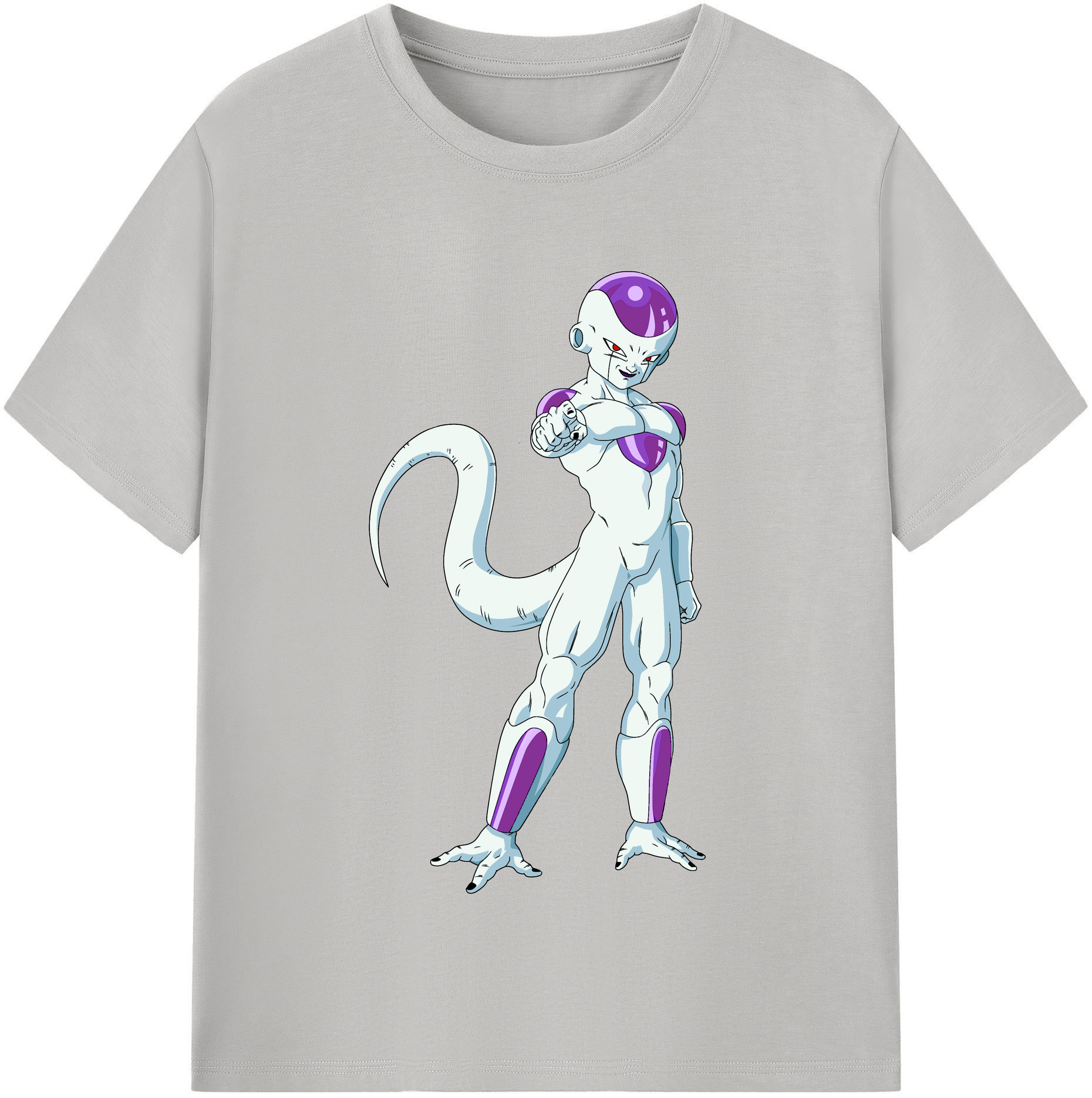 （画像用） ドラゴンボール フリーザ DRAGON BALL Frieza レディースカジュアルプリントTシャツ（綿100％）