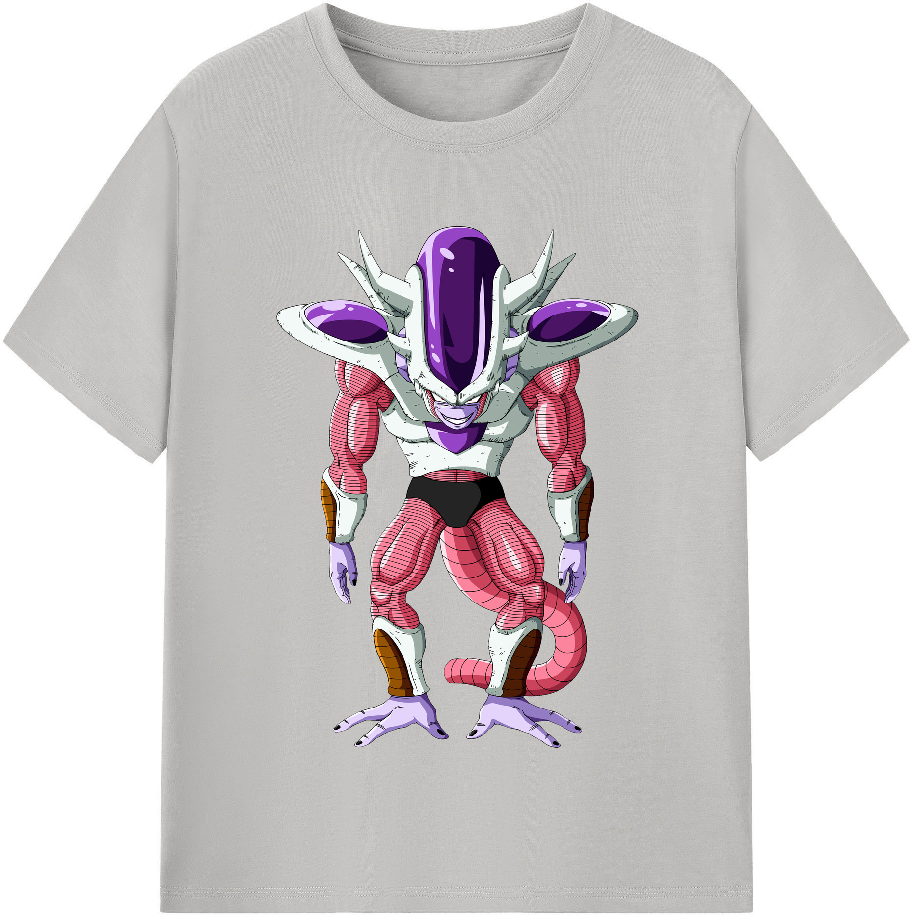 （画像用） ドラゴンボール フリーザ DRAGON BALL Frieza レディースカジュアルプリントTシャツ（綿100％）