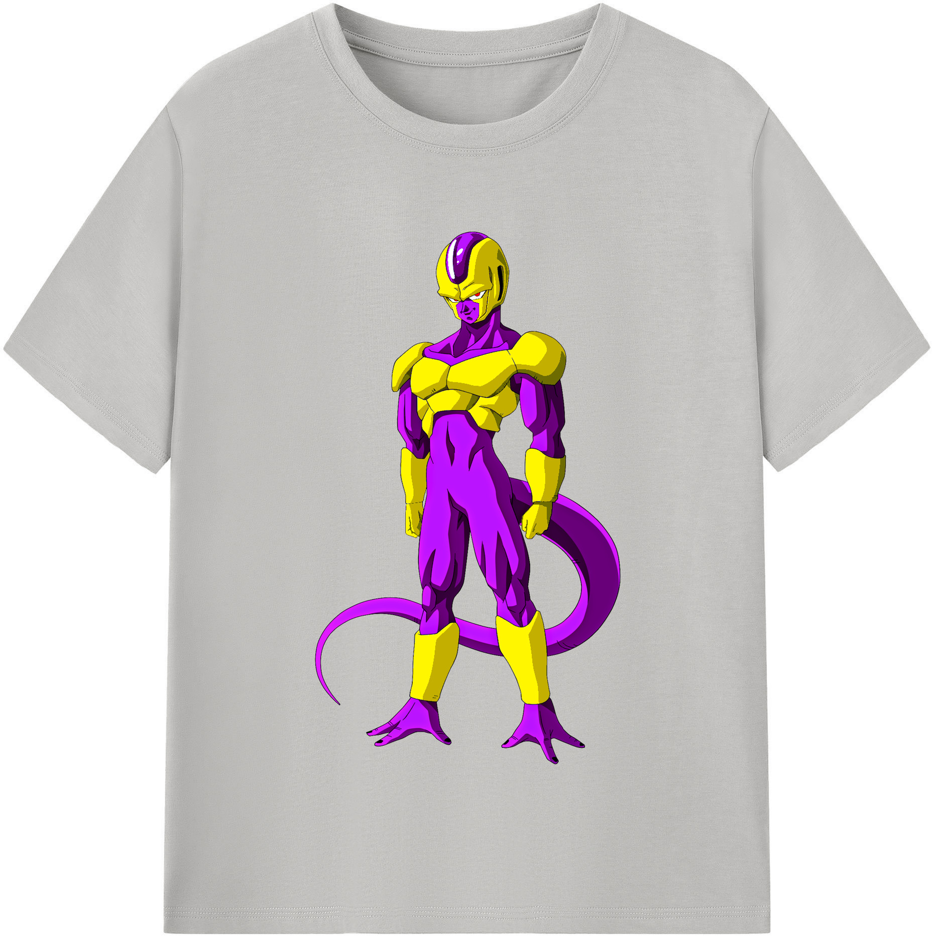 （画像用） ドラゴンボール フリーザ DRAGON BALL Frieza レディースカジュアルプリントTシャツ（綿100％）