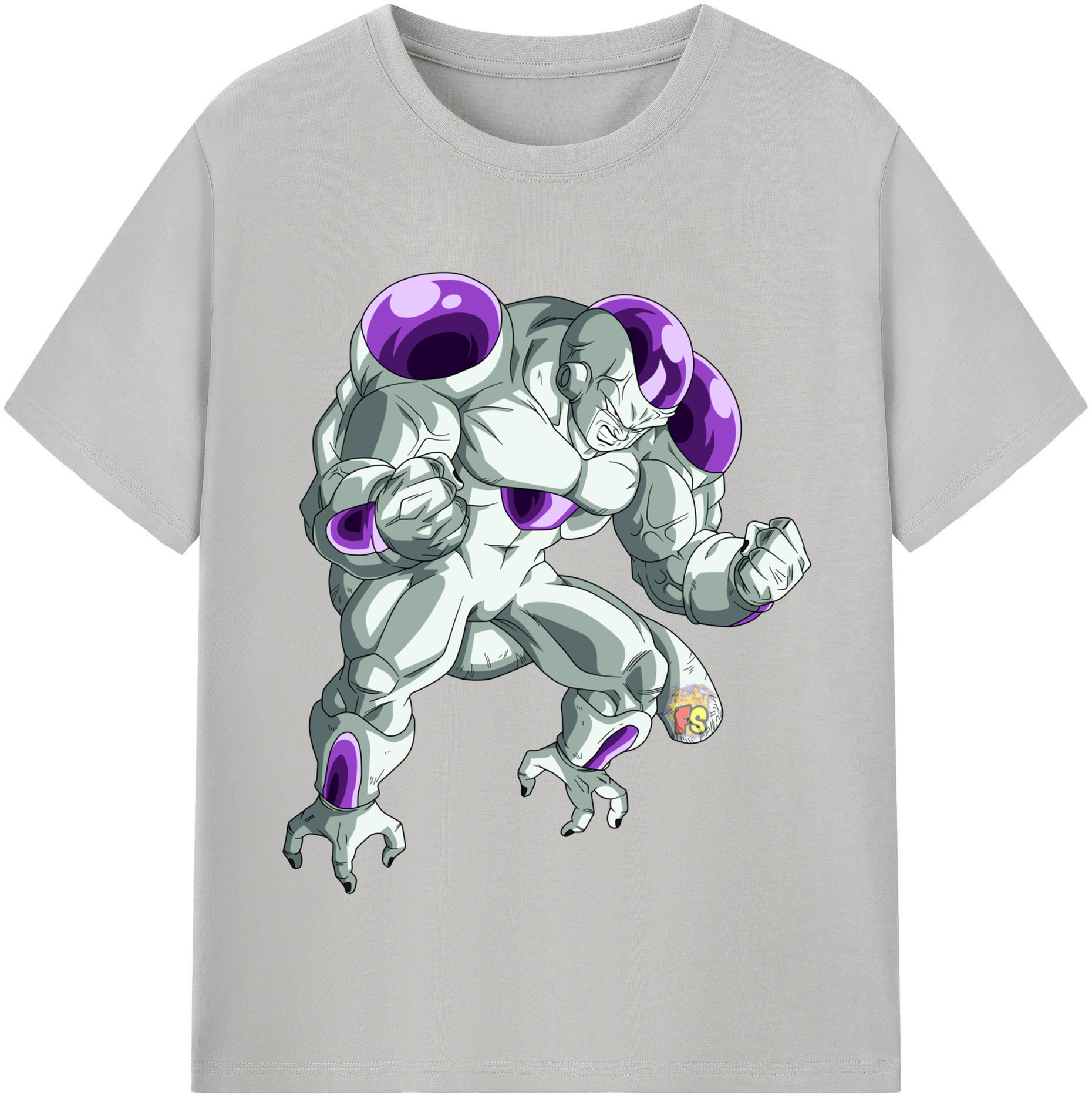 （画像用） ドラゴンボール フリーザ DRAGON BALL Frieza レディースカジュアルプリントTシャツ（綿100％）