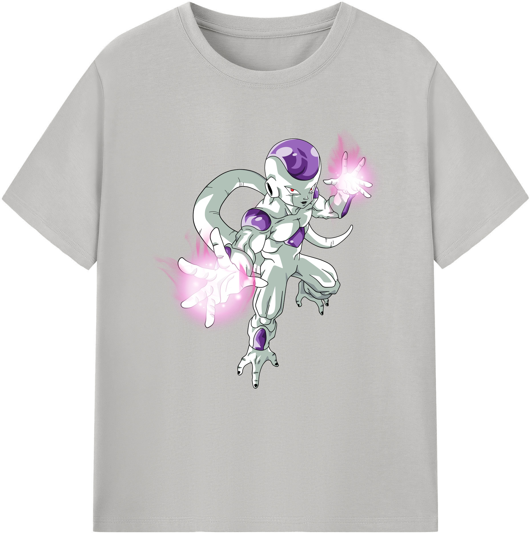 （画像用） ドラゴンボール フリーザ DRAGON BALL Frieza レディースカジュアルプリントTシャツ（綿100％）