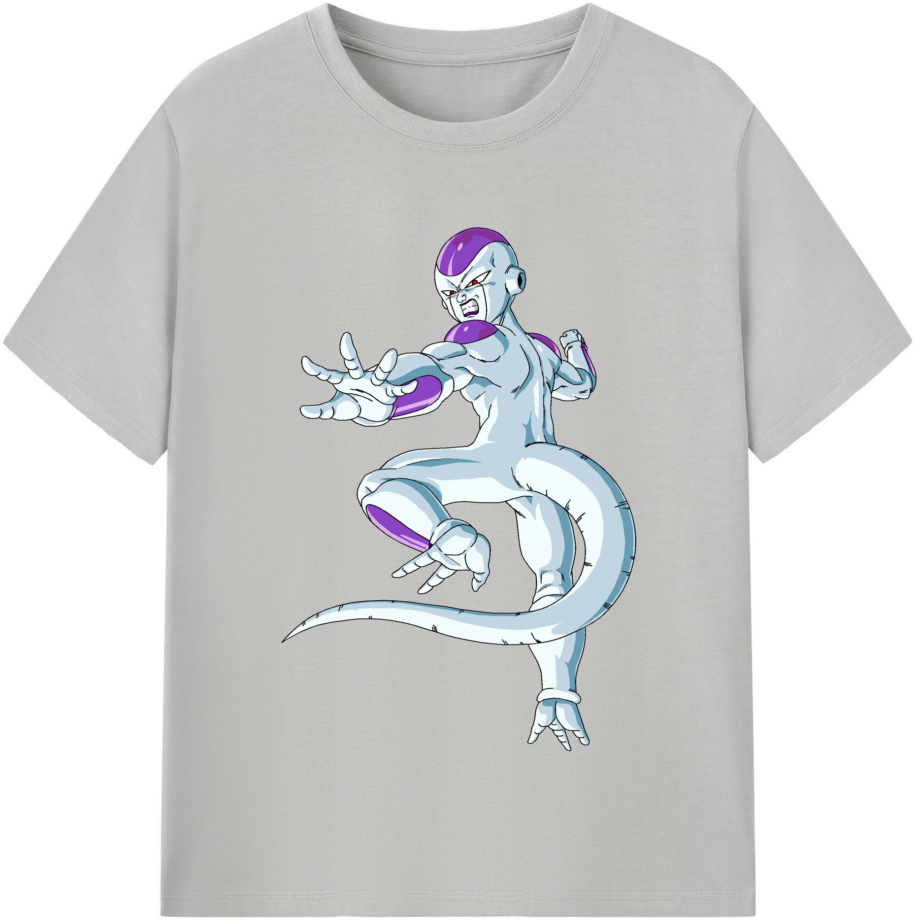 （画像用） ドラゴンボール フリーザ DRAGON BALL Frieza レディースカジュアルプリントTシャツ（綿100％）