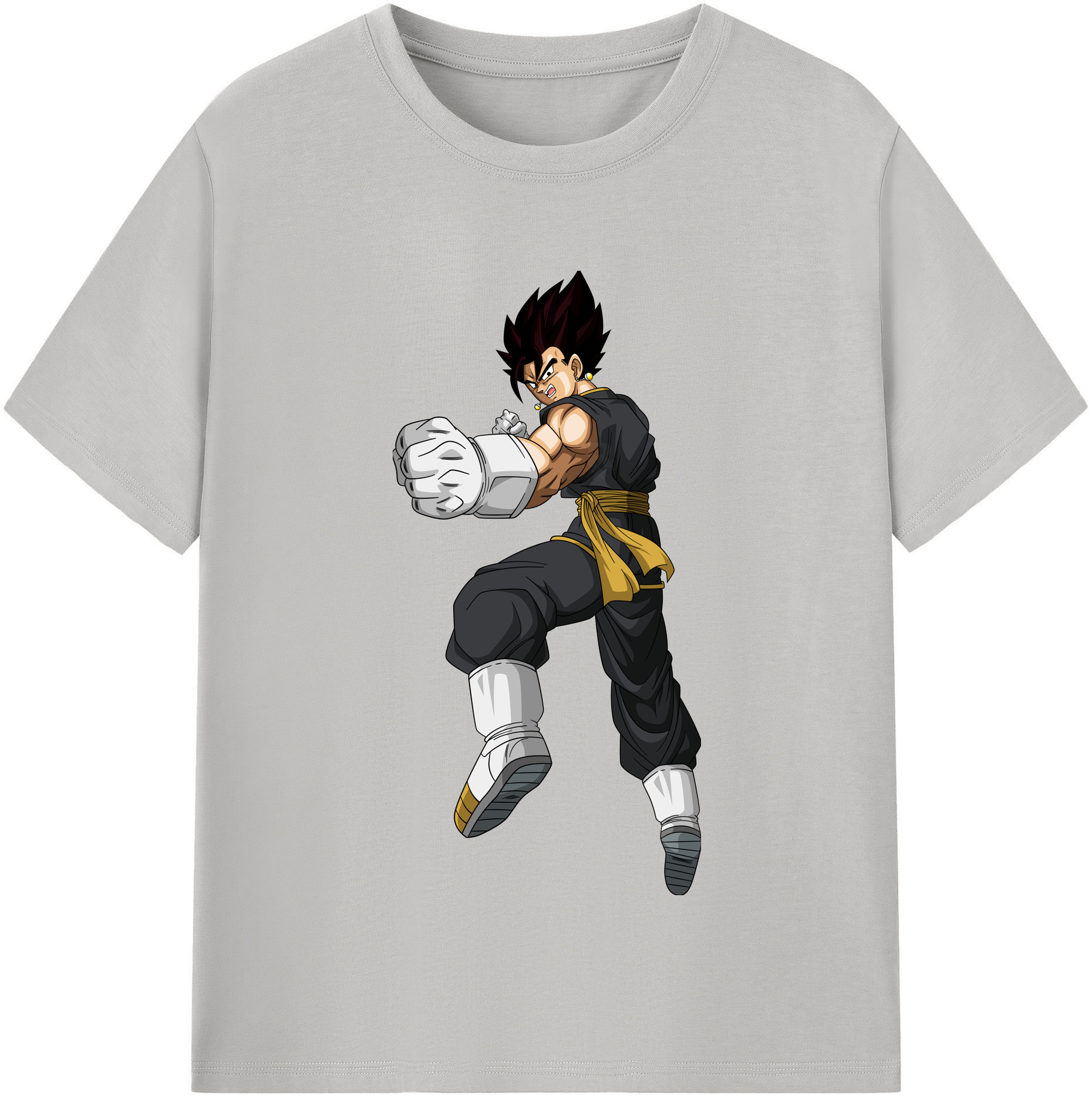 （画像用） ドラゴンボール ベジット DRAGON BALL Vegetto レディースカジュアルプリントTシャツ（綿100％）