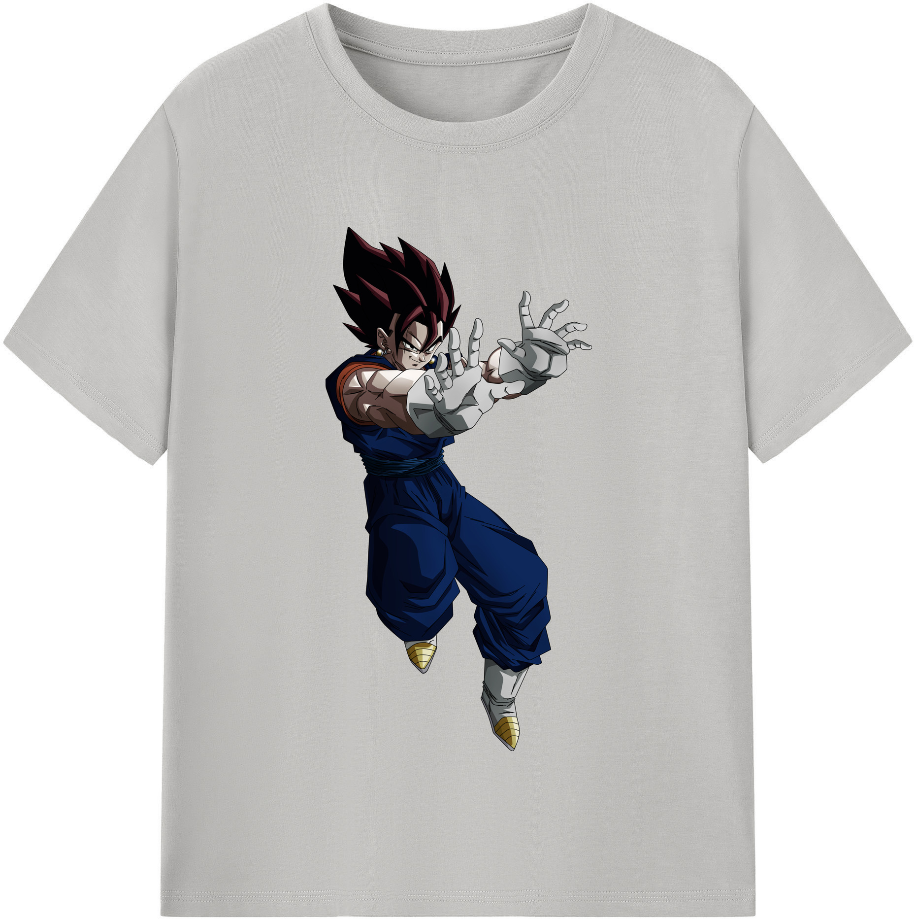（画像用） ドラゴンボール ベジット DRAGON BALL Vegetto レディースカジュアルプリントTシャツ（綿100％）