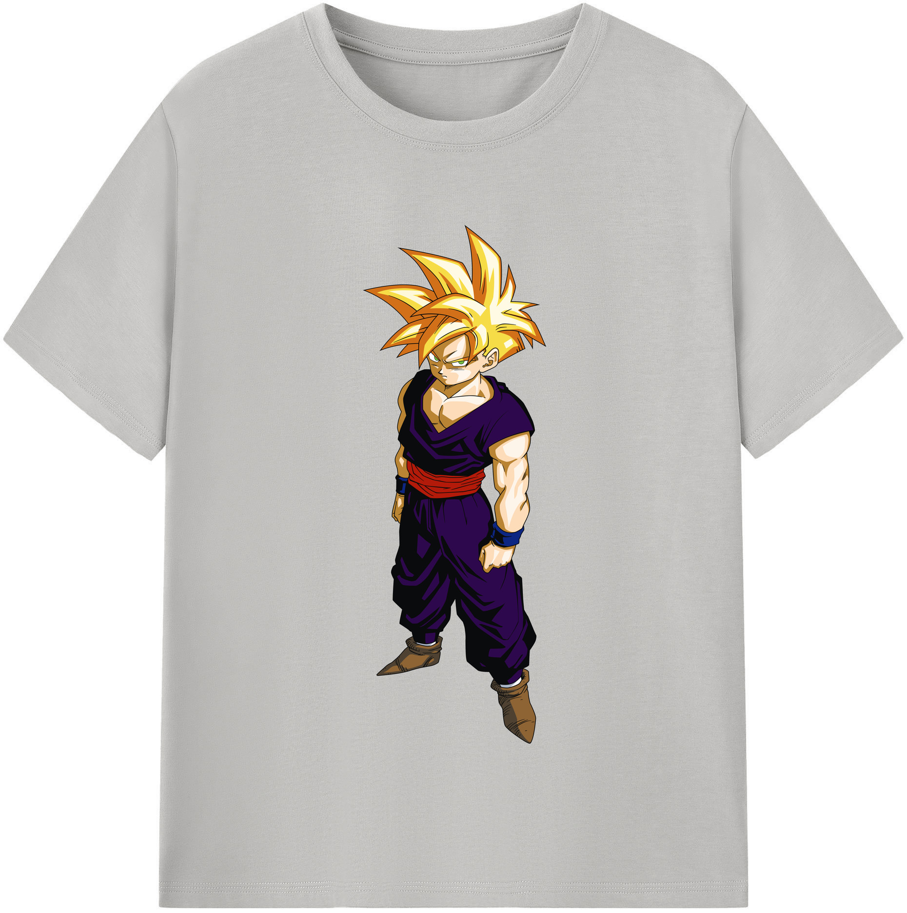 （画像用） ドラゴンボール ベジット DRAGON BALL Vegetto レディースカジュアルプリントTシャツ（綿100％）