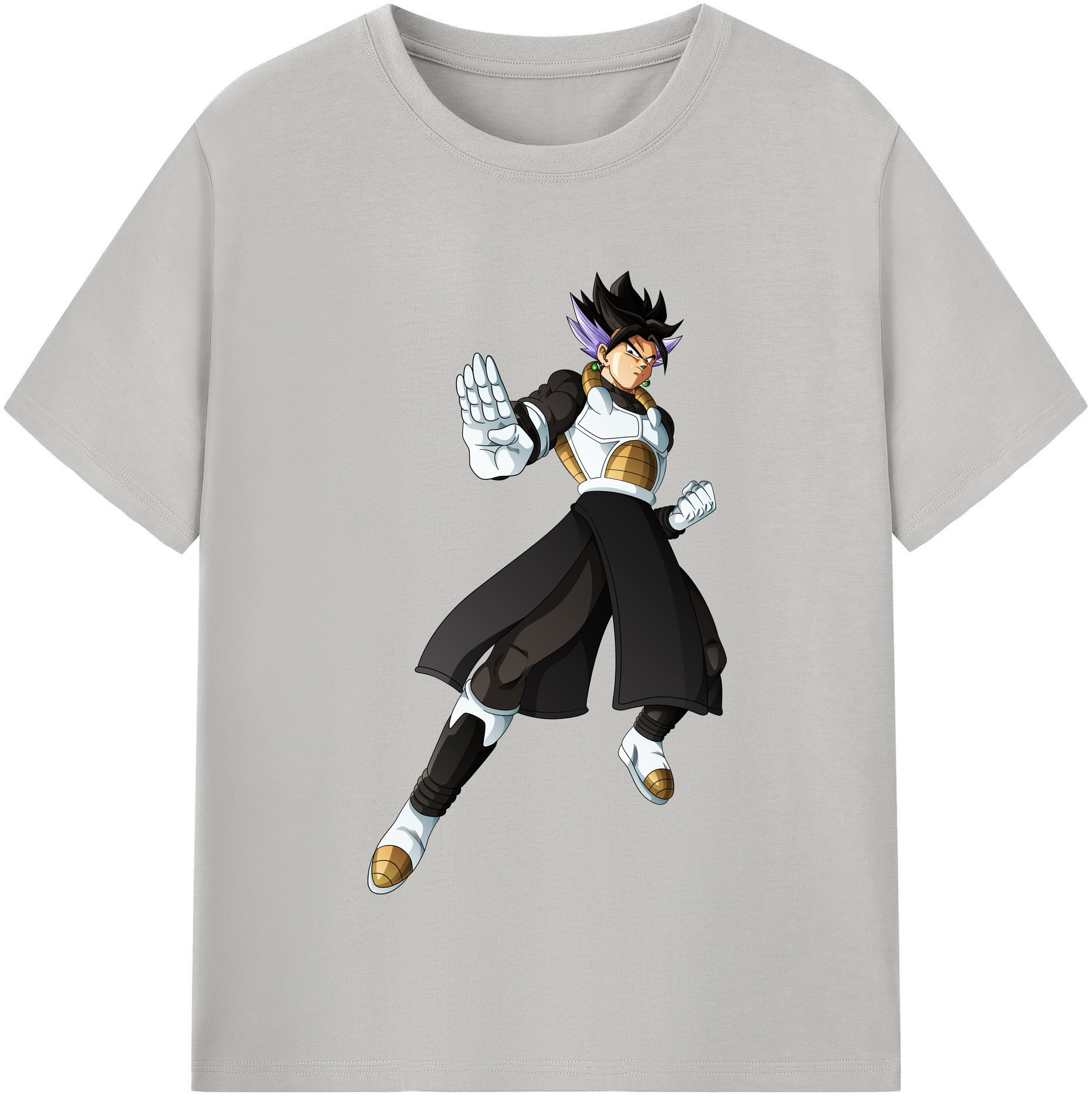 （画像用） ドラゴンボール ベジット DRAGON BALL Vegetto レディースカジュアルプリントTシャツ（綿100％）