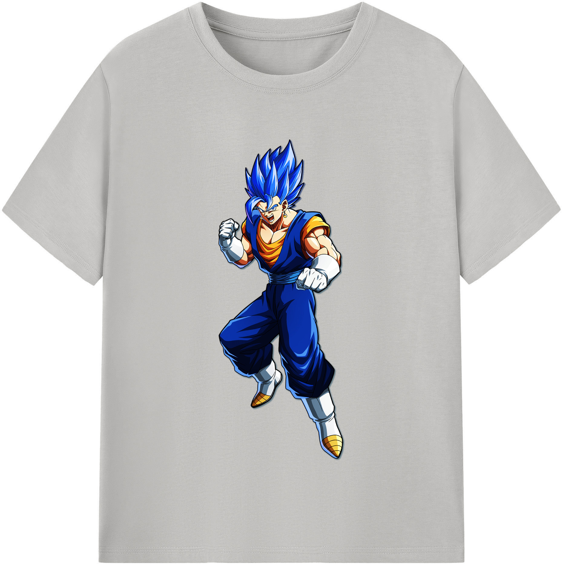 （画像用） ドラゴンボール ベジット DRAGON BALL Vegetto レディースカジュアルプリントTシャツ（綿100％）
