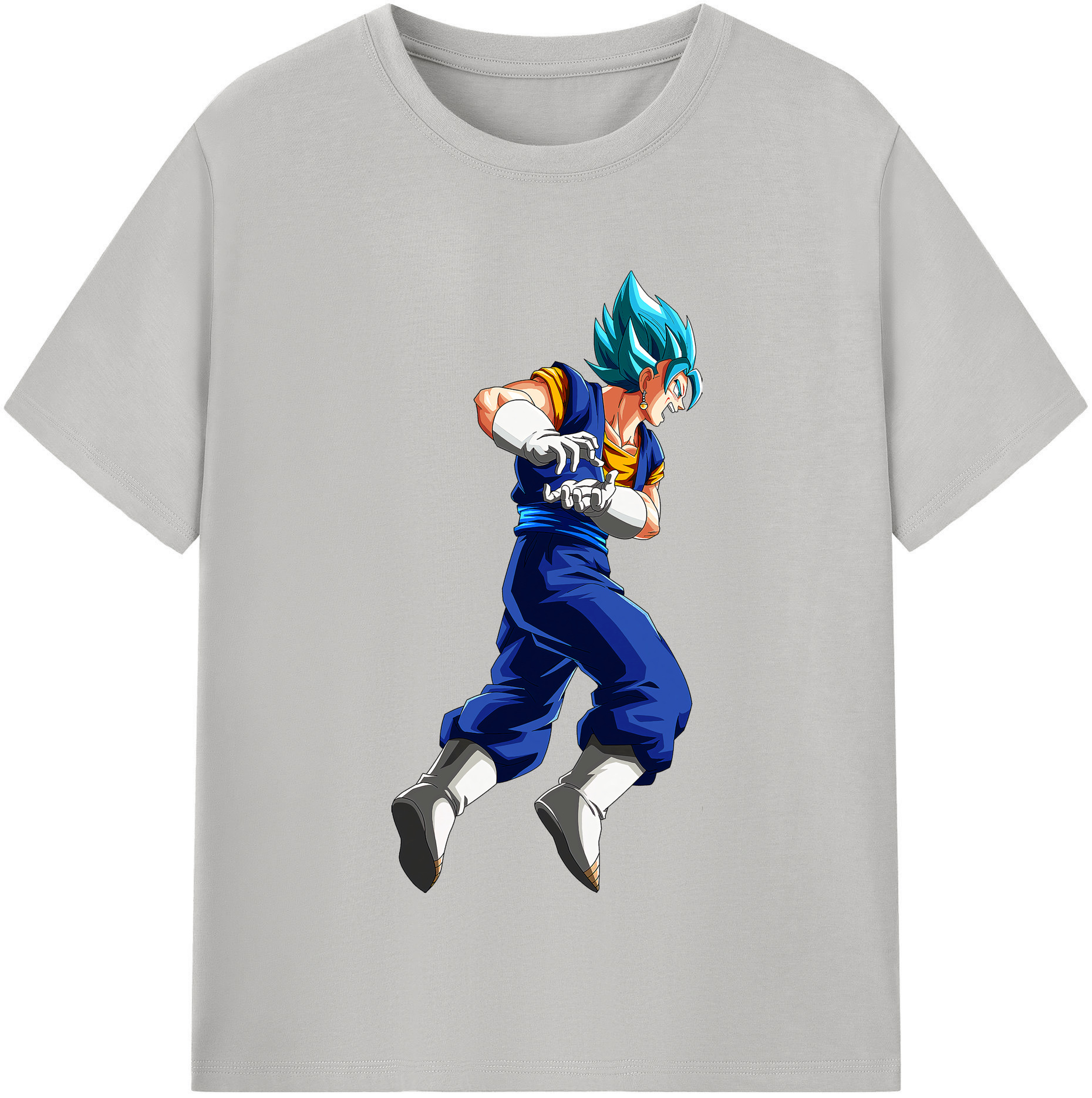 （画像用） ドラゴンボール ベジット DRAGON BALL Vegetto レディースカジュアルプリントTシャツ（綿100％）