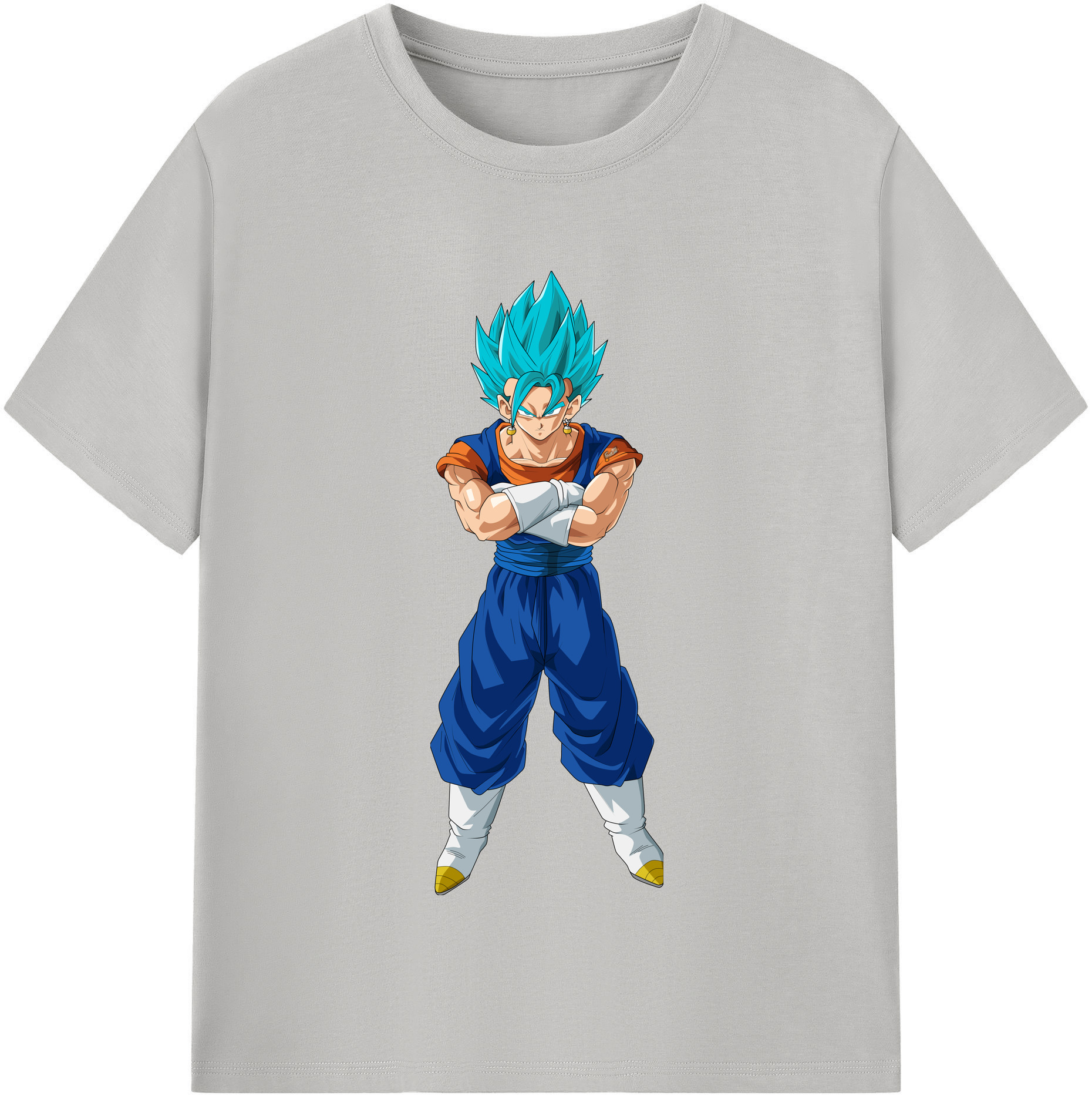 （画像用） ドラゴンボール ベジット DRAGON BALL Vegetto レディースカジュアルプリントTシャツ（綿100％）