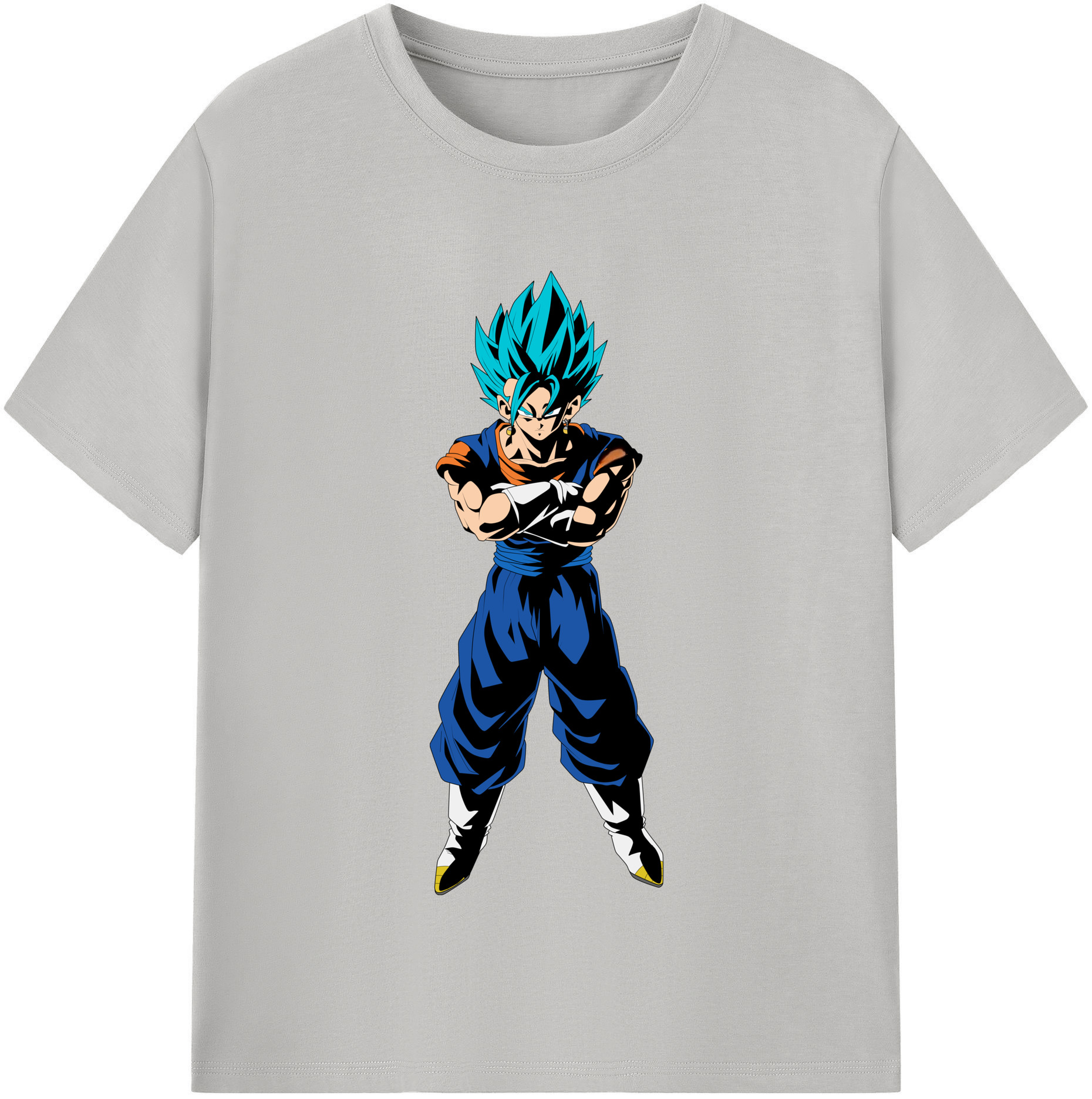 （画像用） ドラゴンボール ベジット DRAGON BALL Vegetto レディースカジュアルプリントTシャツ（綿100％）