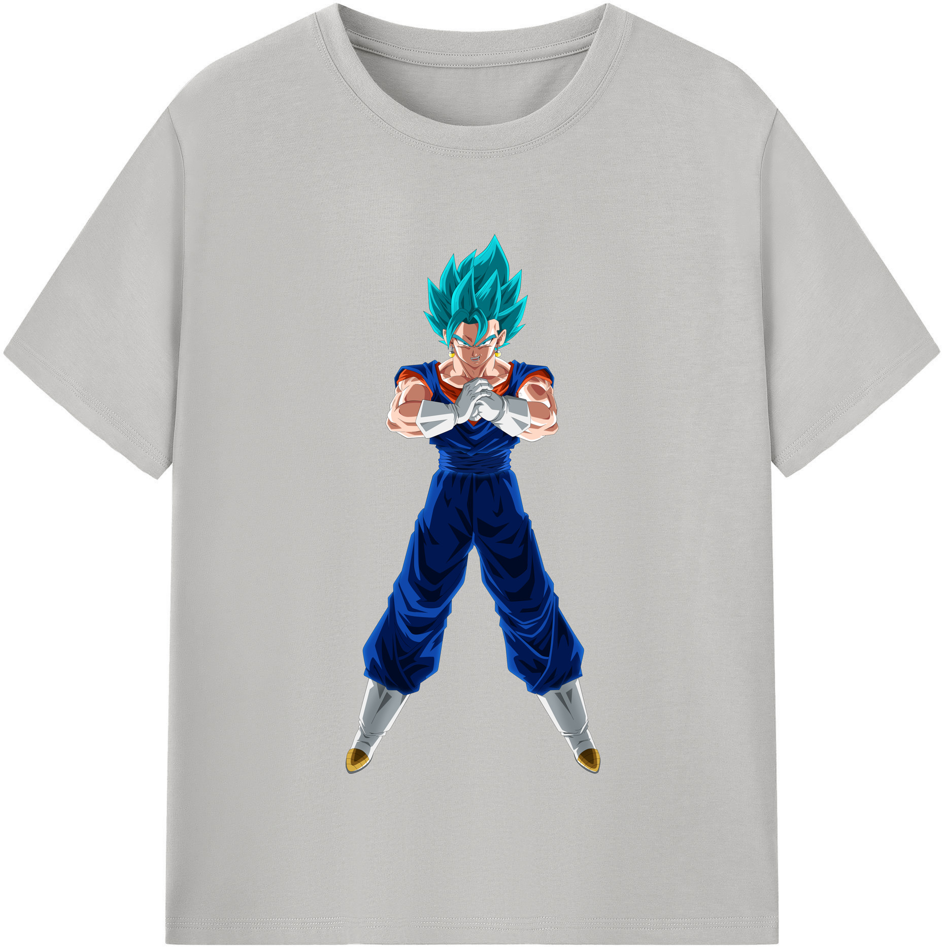 （画像用） ドラゴンボール ベジット DRAGON BALL Vegetto レディースカジュアルプリントTシャツ（綿100％）