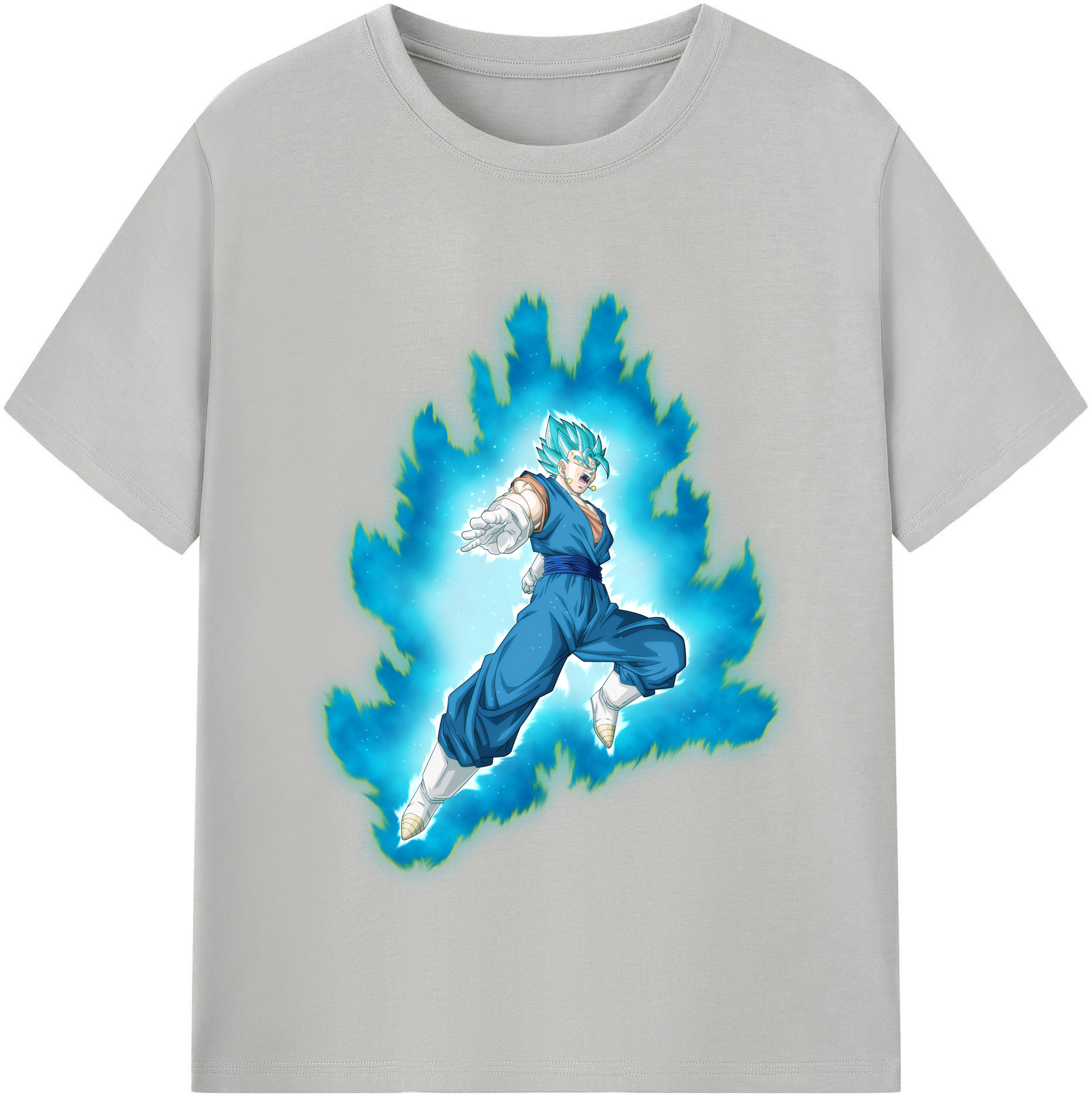 （画像用） ドラゴンボール ベジット DRAGON BALL Vegetto レディースカジュアルプリントTシャツ（綿100％）
