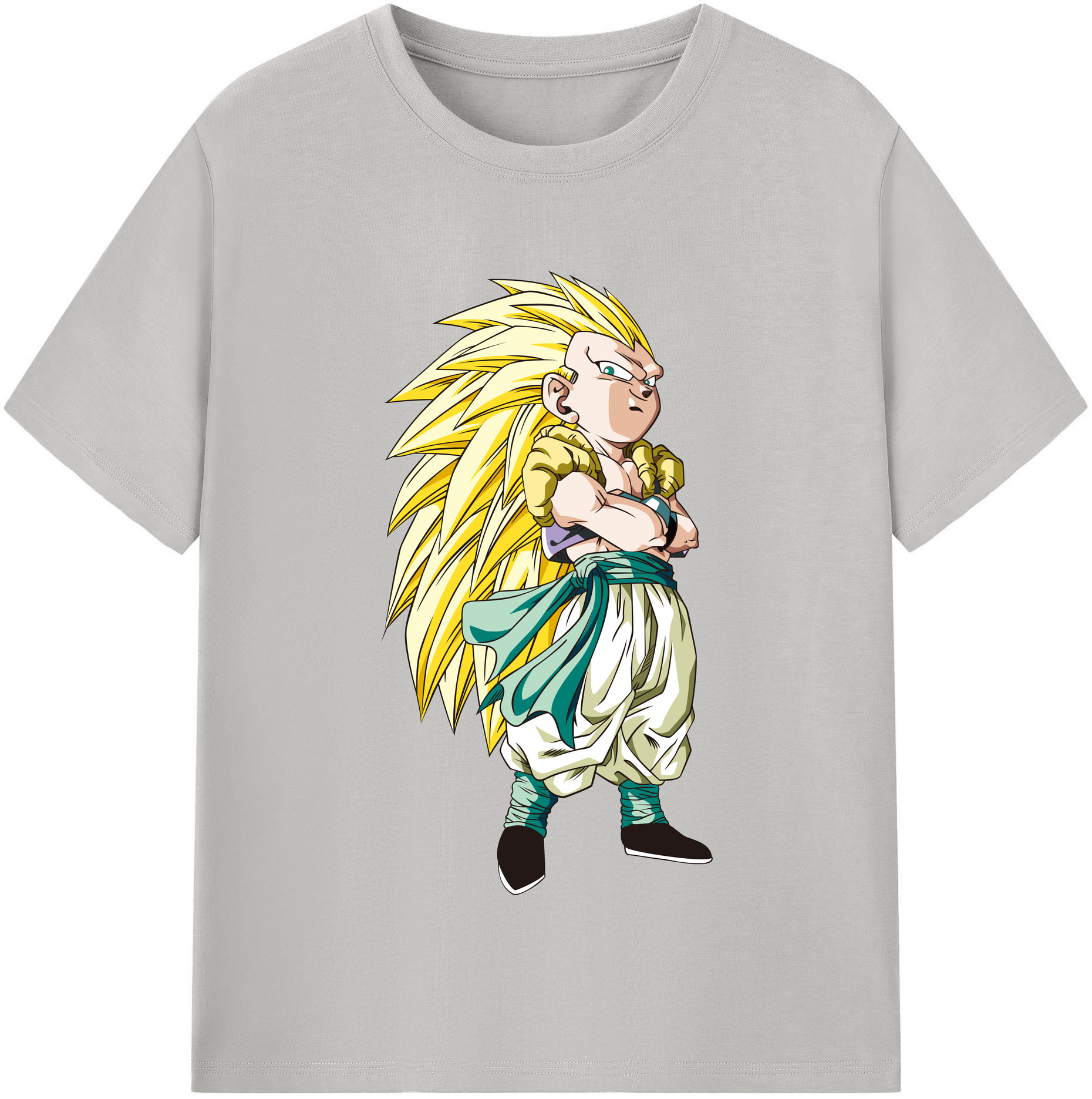 （画像用） ドラゴンボール ベジット DRAGON BALL Vegetto レディースカジュアルプリントTシャツ（綿100％）
