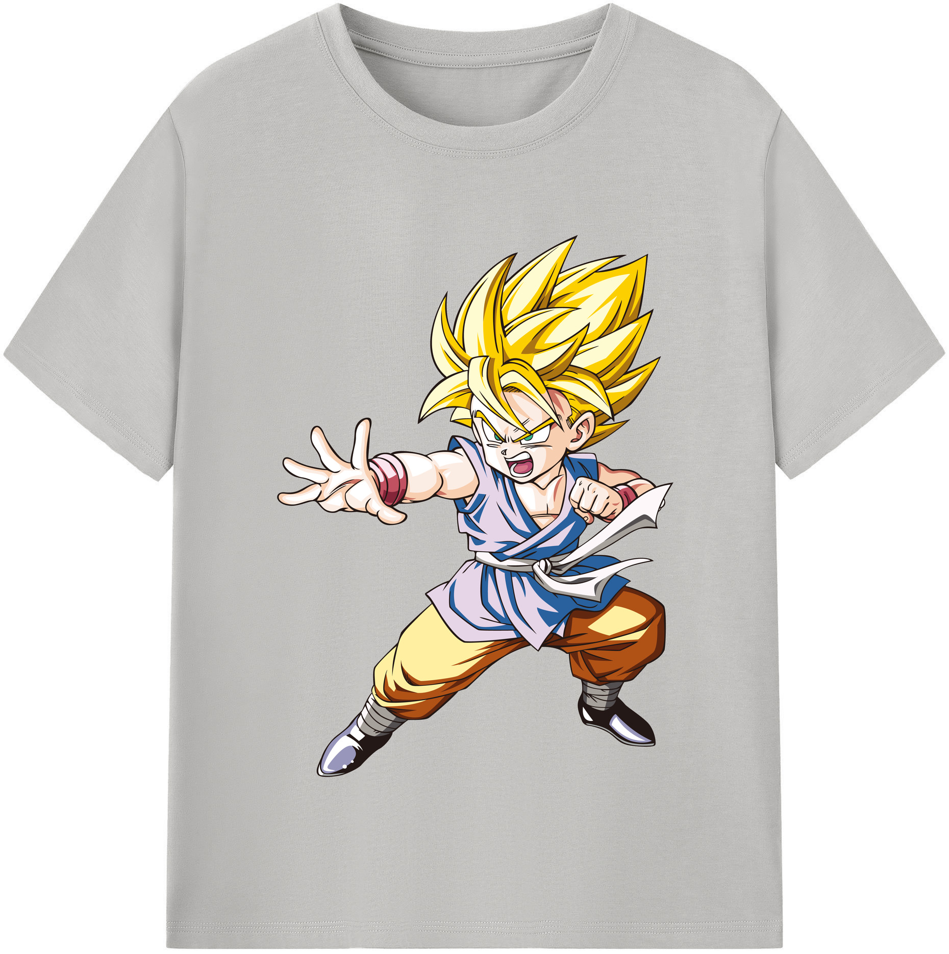 （画像用） ドラゴンボール ベジット DRAGON BALL Vegetto レディースカジュアルプリントTシャツ（綿100％）