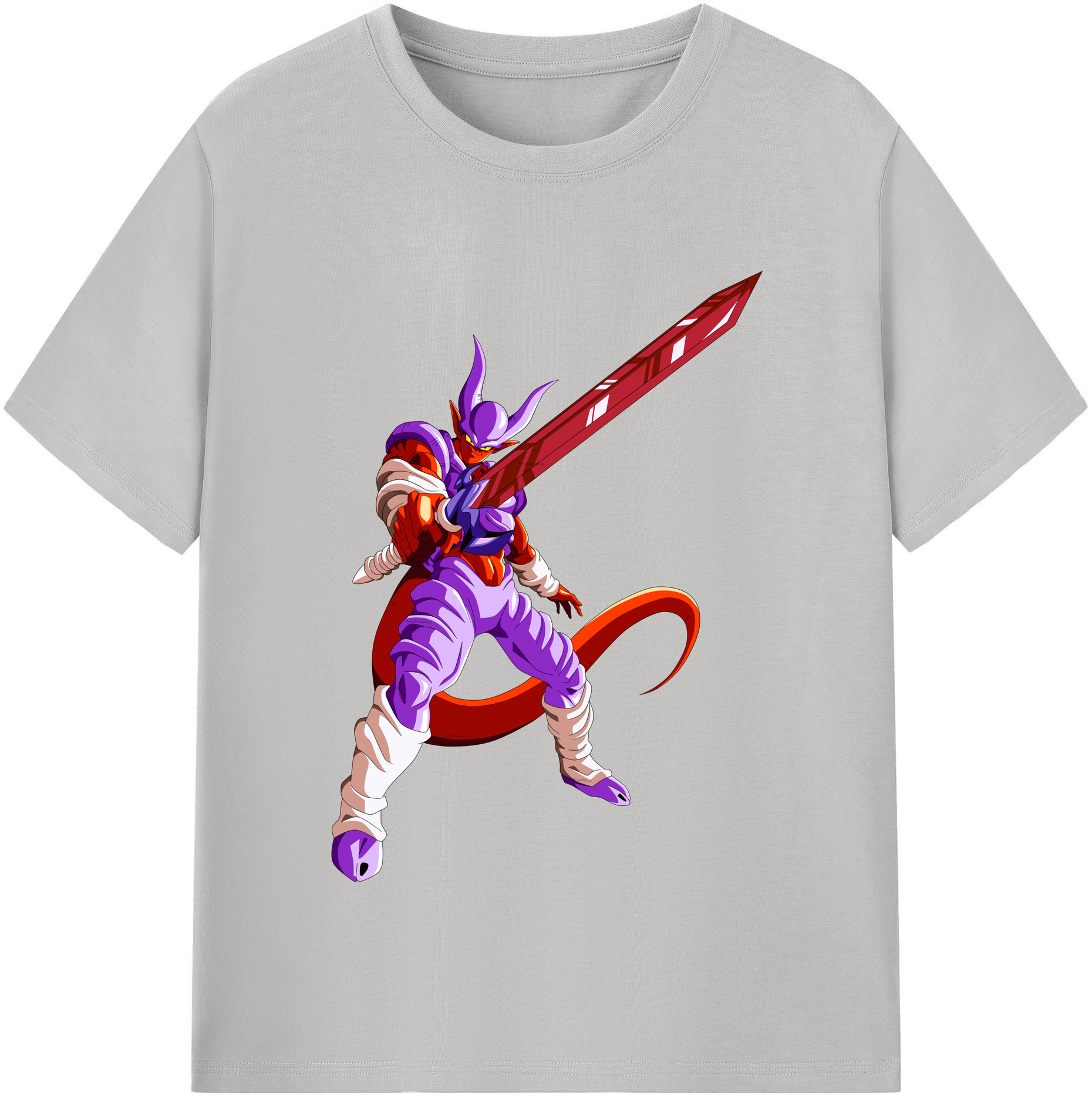 （画像用） ドラゴンボール ジャネンバ DRAGON BALL Janemba レディースカジュアルプリントTシャツ（綿100％）