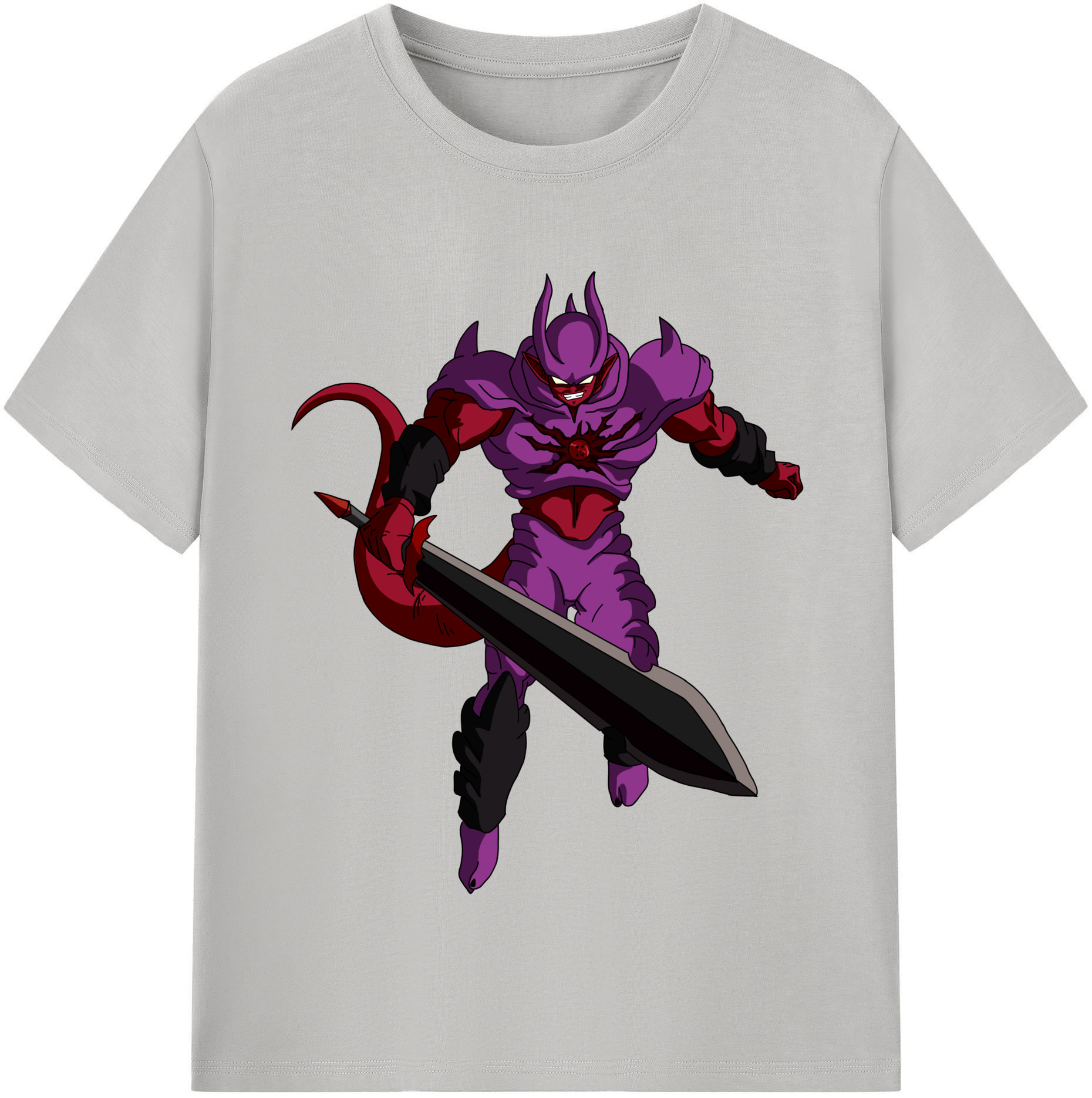 （画像用） ドラゴンボール ジャネンバ DRAGON BALL Janemba レディースカジュアルプリントTシャツ（綿100％）
