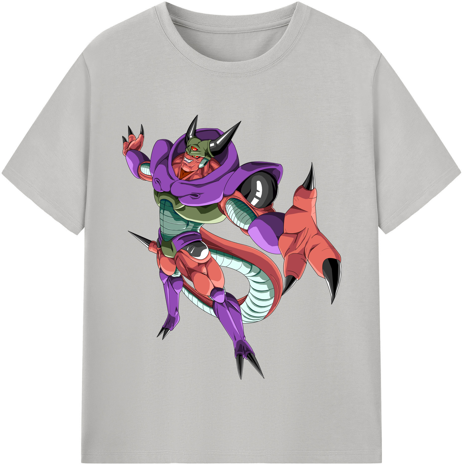 （画像用） ドラゴンボール ジャネンバ DRAGON BALL Janemba レディースカジュアルプリントTシャツ（綿100％）