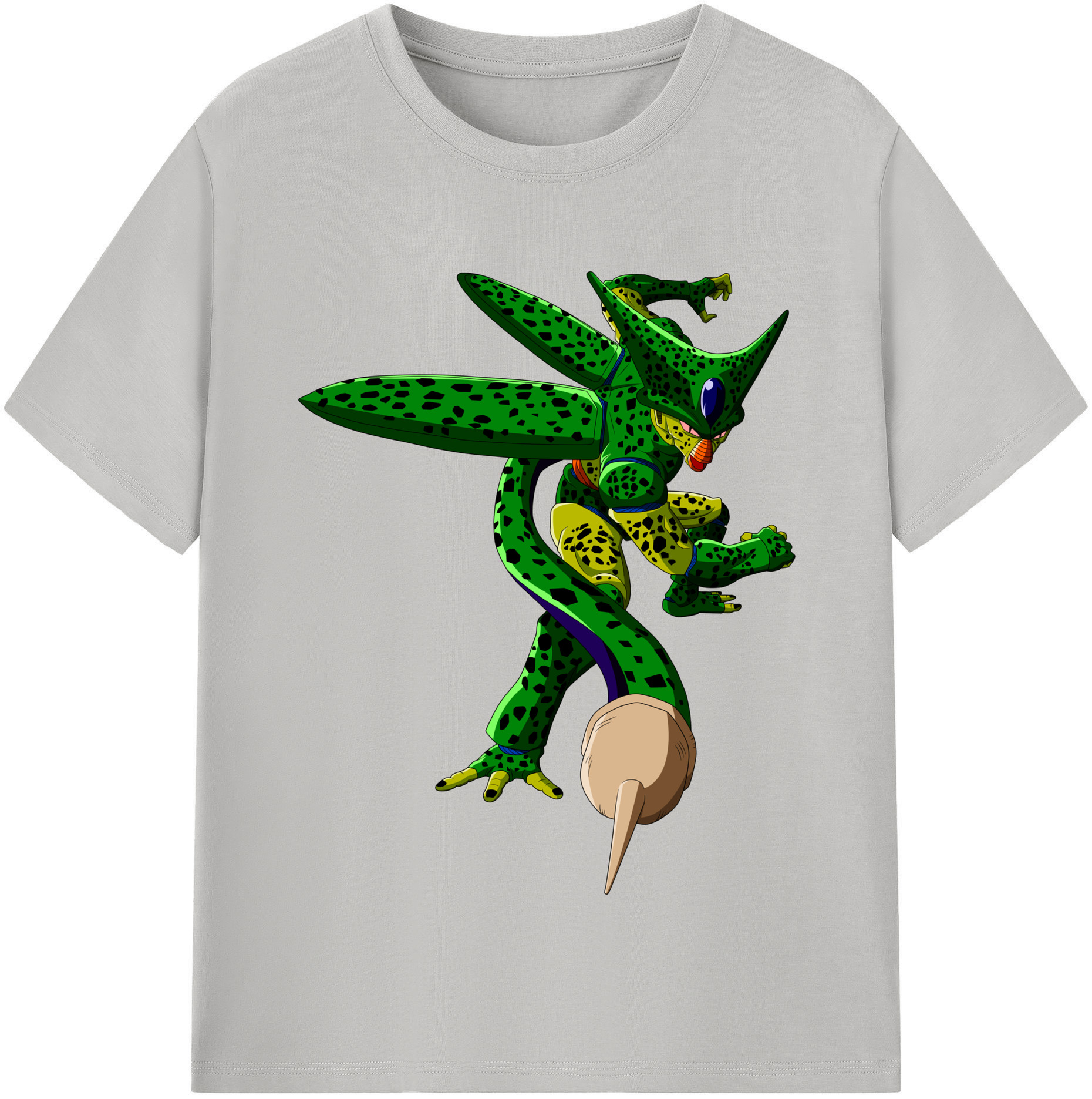 （画像用） ドラゴンボール セル DRAGON BALL Cell レディースカジュアルプリントTシャツ（綿100％）