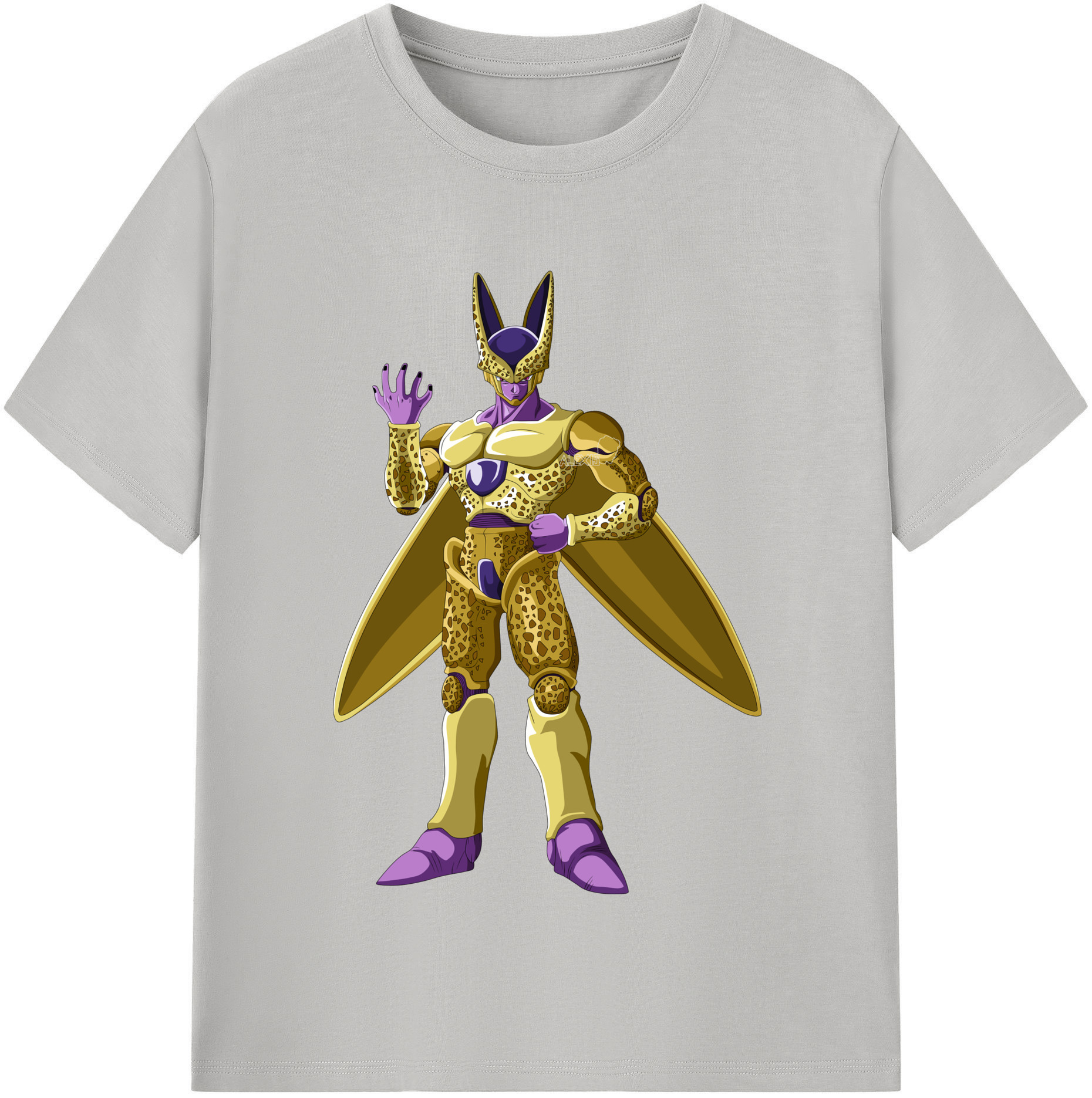 （画像用） ドラゴンボール セル DRAGON BALL Cell レディースカジュアルプリントTシャツ（綿100％）