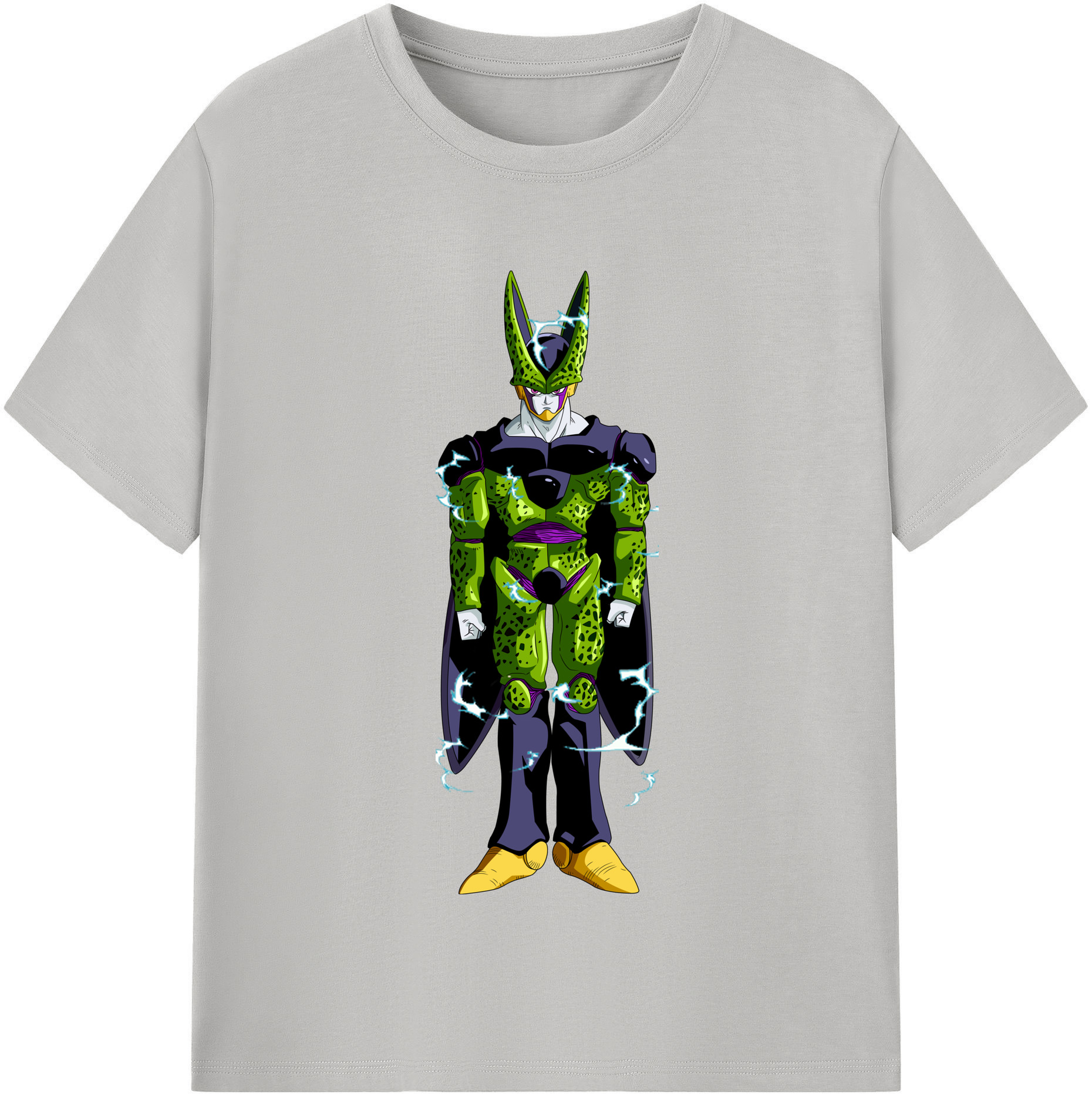 （画像用） ドラゴンボール セル DRAGON BALL Cell レディースカジュアルプリントTシャツ（綿100％）