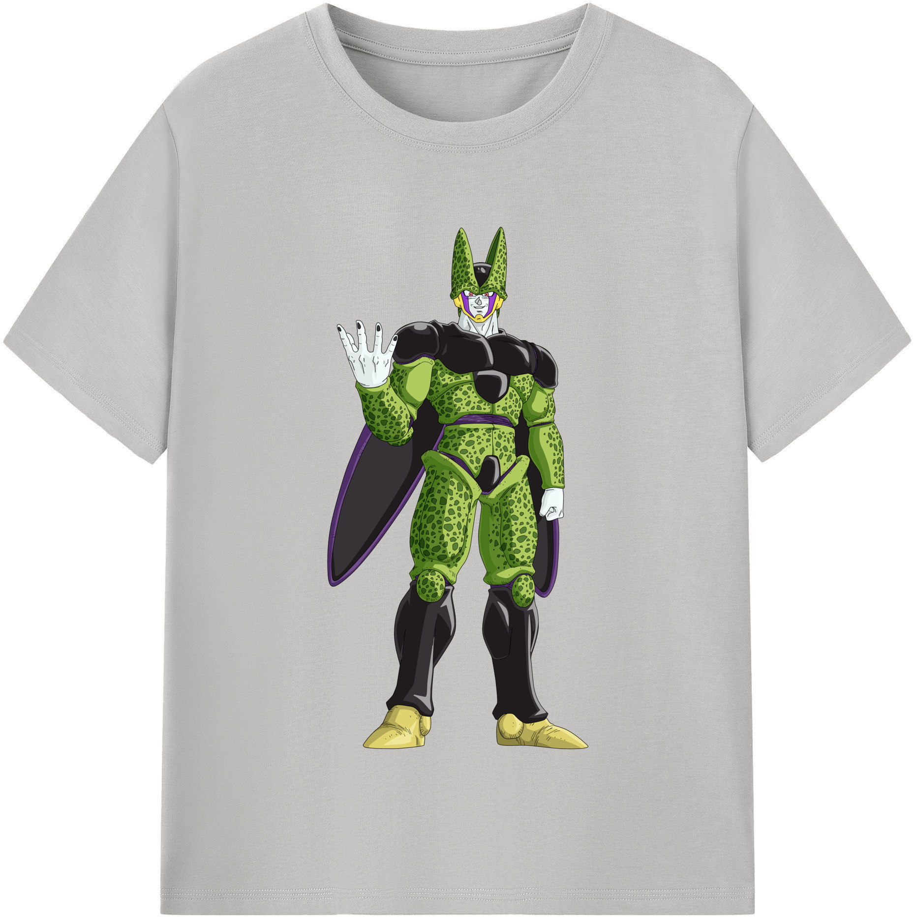 （画像用） ドラゴンボール セル DRAGON BALL Cell レディースカジュアルプリントTシャツ（綿100％）