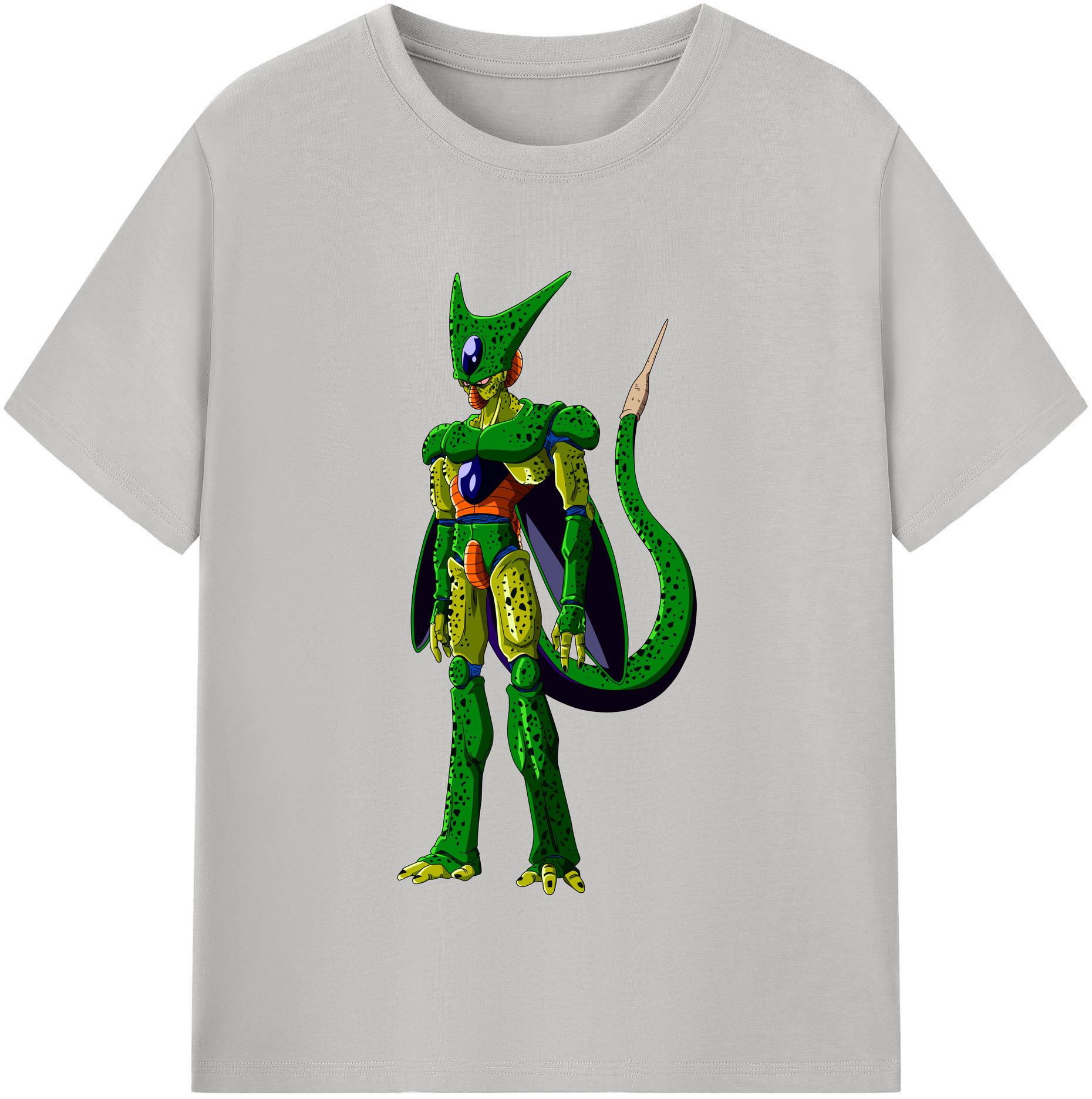 （画像用） ドラゴンボール セル DRAGON BALL Cell レディースカジュアルプリントTシャツ（綿100％）