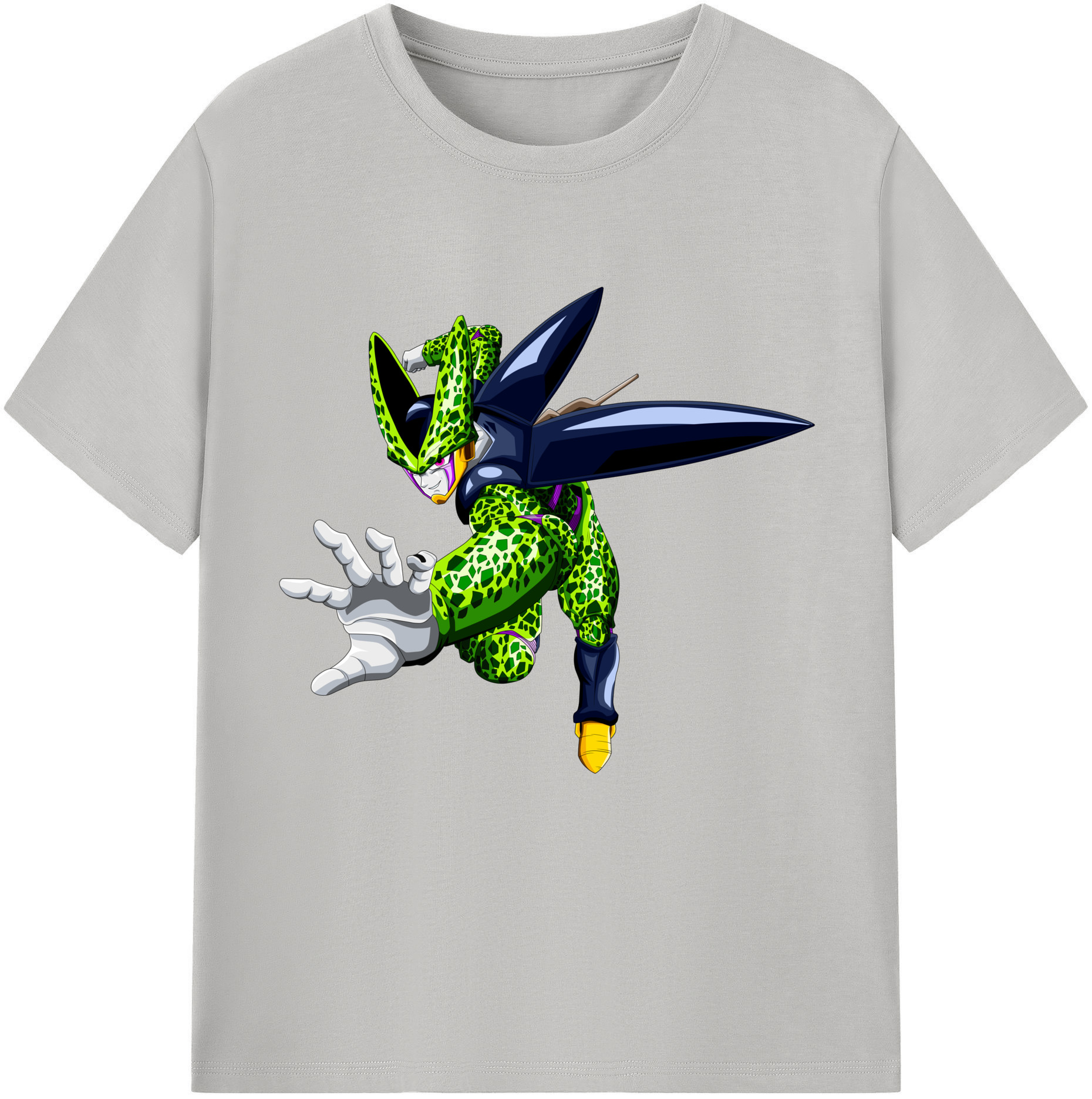 （画像用） ドラゴンボール セル DRAGON BALL Cell レディースカジュアルプリントTシャツ（綿100％）