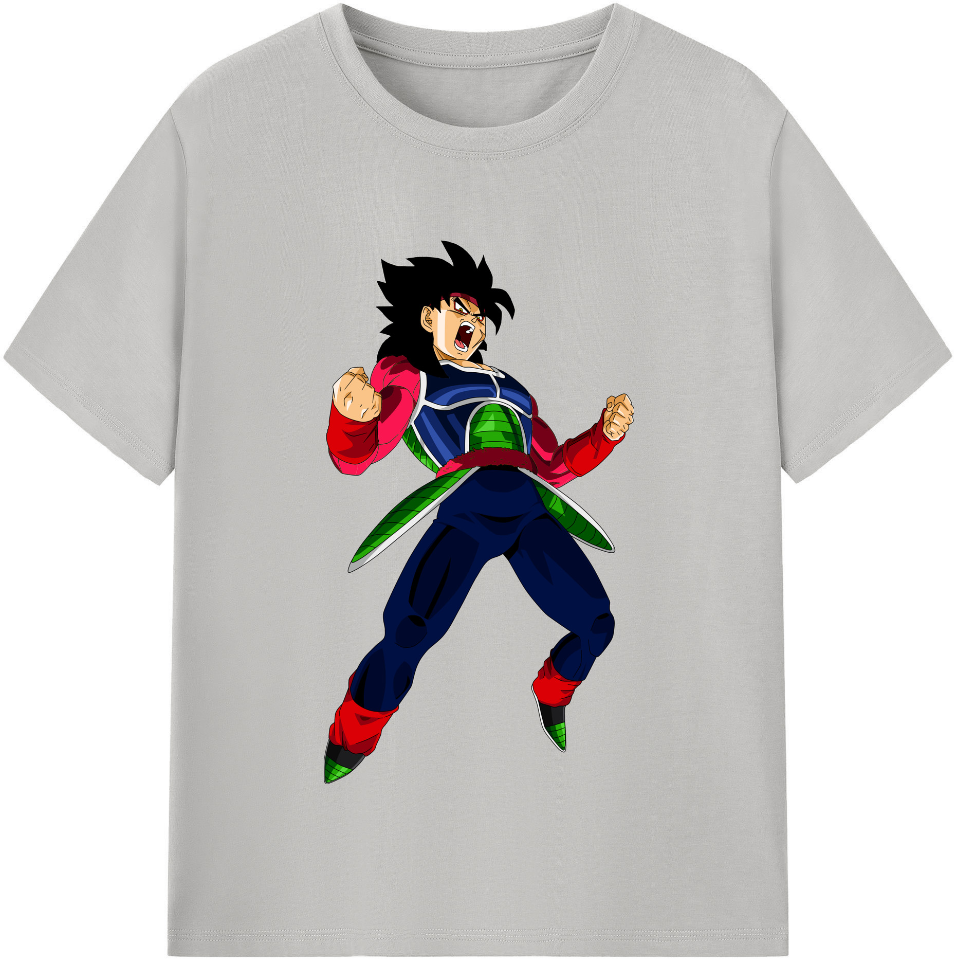（画像用） ドラゴンボール バーダック DRAGON BALL Burdock レディースカジュアルプリントTシャツ（綿100％）