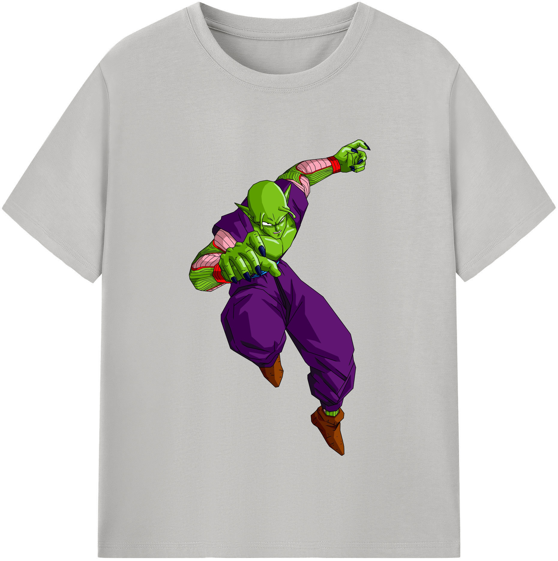 （画像用） ドラゴンボール ピッコロ DRAGON BALL Piccolo レディースカジュアルプリントTシャツ（綿100％）