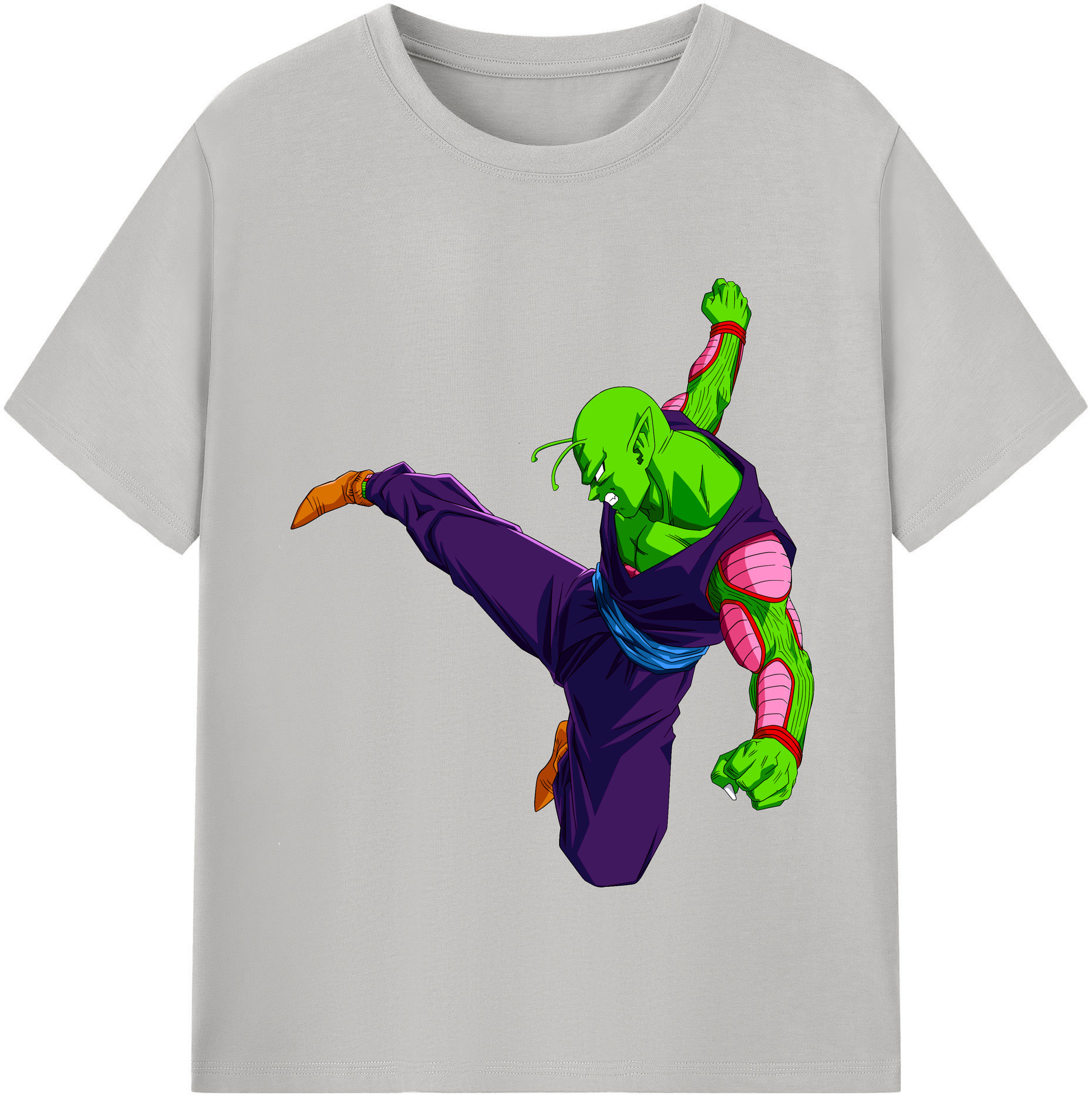 （画像用） ドラゴンボール ピッコロ DRAGON BALL Piccolo レディースカジュアルプリントTシャツ（綿100％）