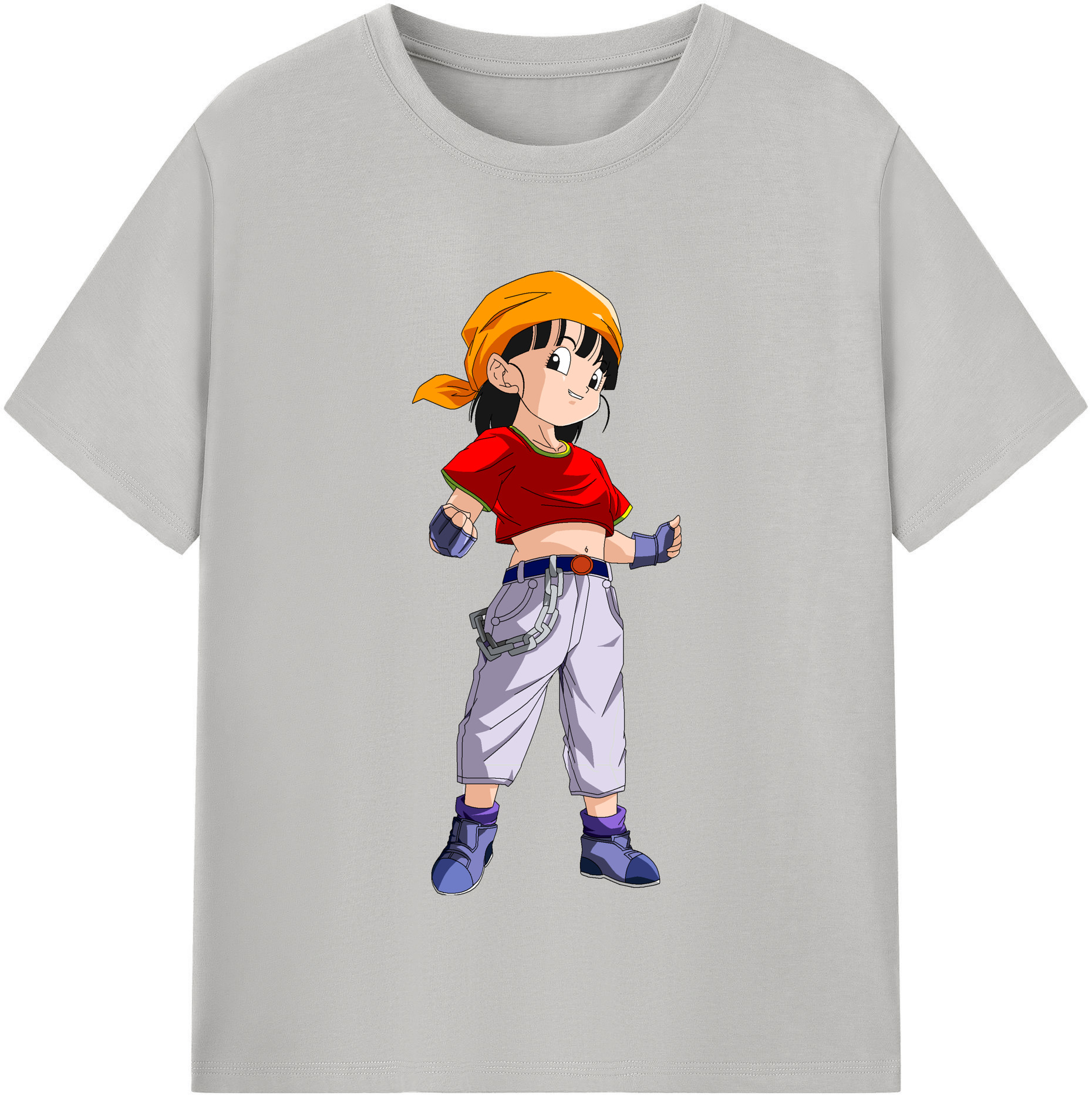 （画像用） ドラゴンボール パン DRAGON BALL Pan レディースカジュアルプリントTシャツ（綿100％）