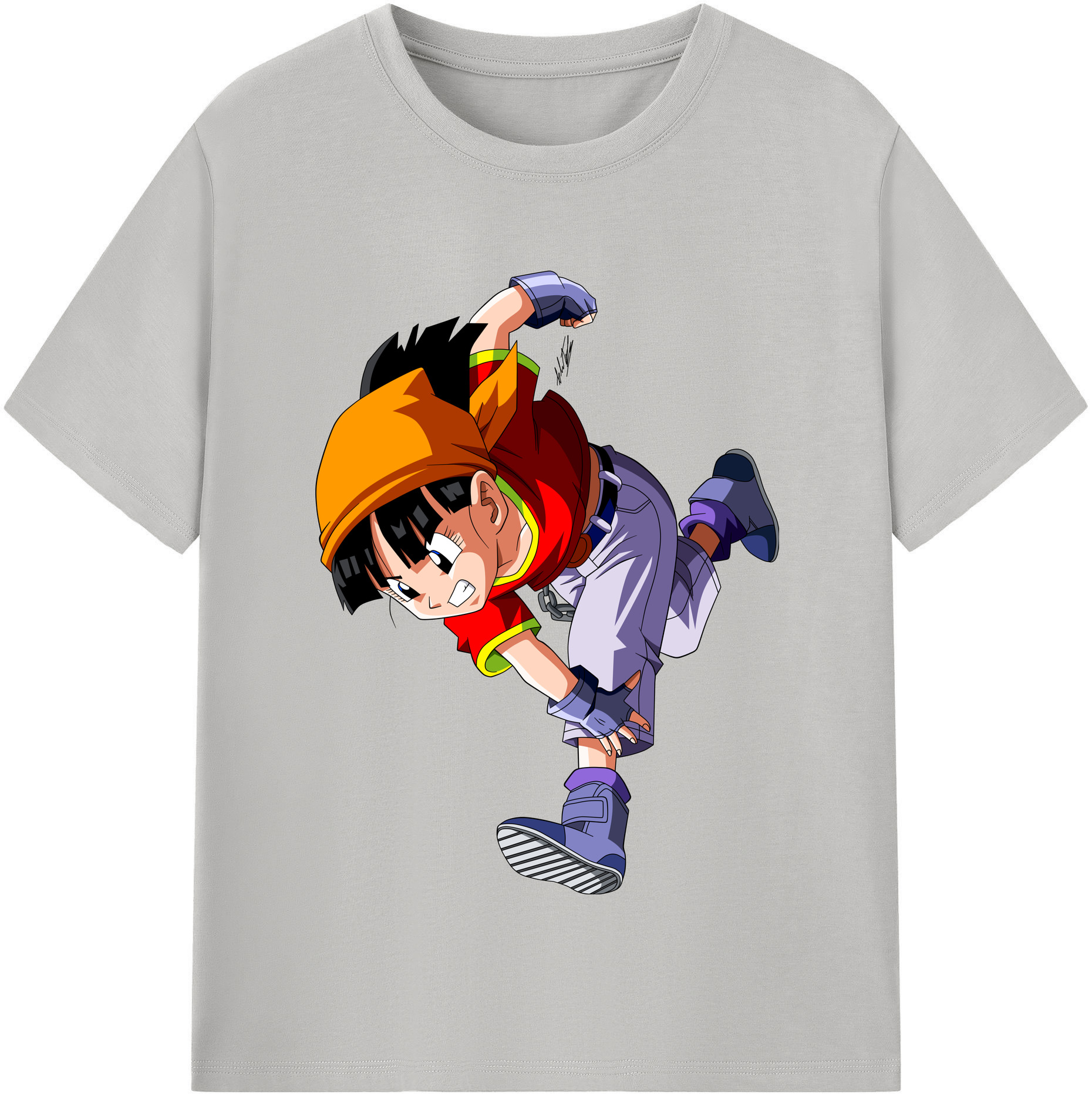（画像用） ドラゴンボール パン DRAGON BALL Pan レディースカジュアルプリントTシャツ（綿100％）