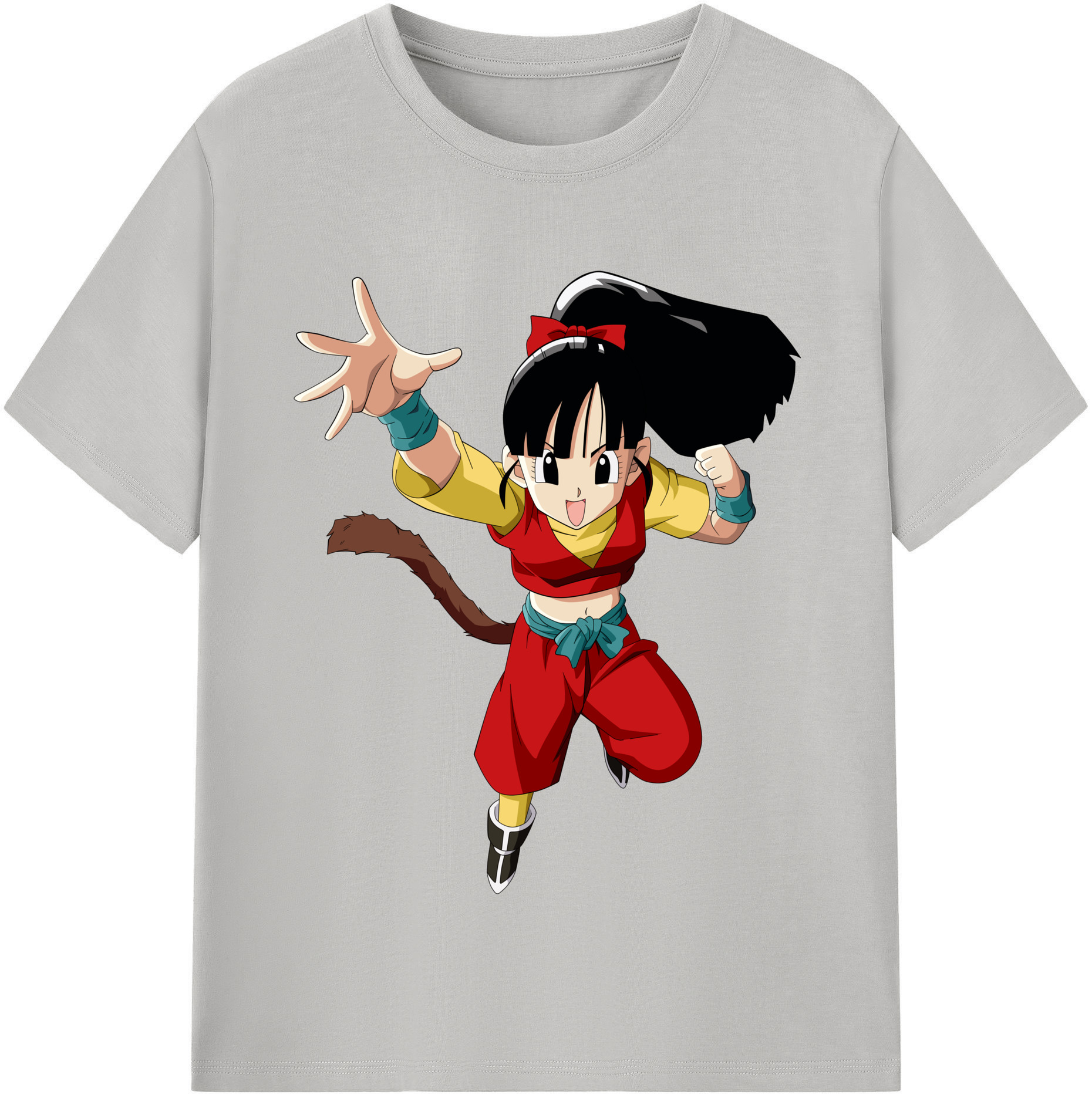 （画像用） ドラゴンボール パン DRAGON BALL Pan レディースカジュアルプリントTシャツ（綿100％）