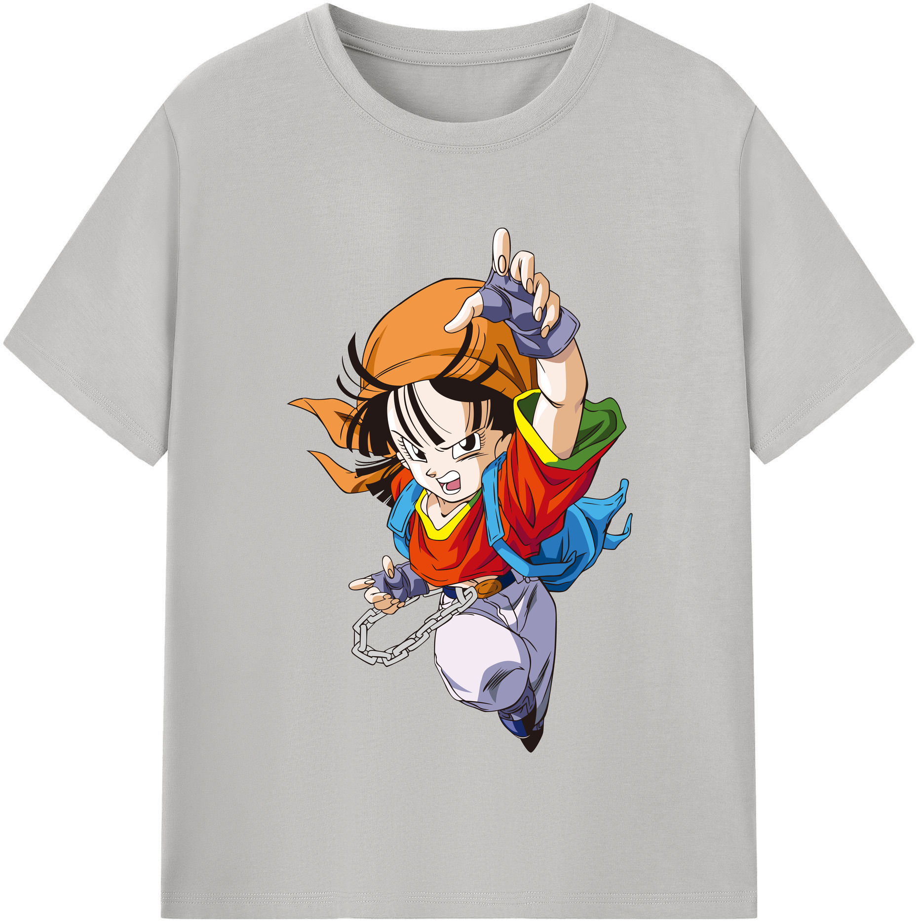 （画像用） ドラゴンボール パン DRAGON BALL Pan レディースカジュアルプリントTシャツ（綿100％）