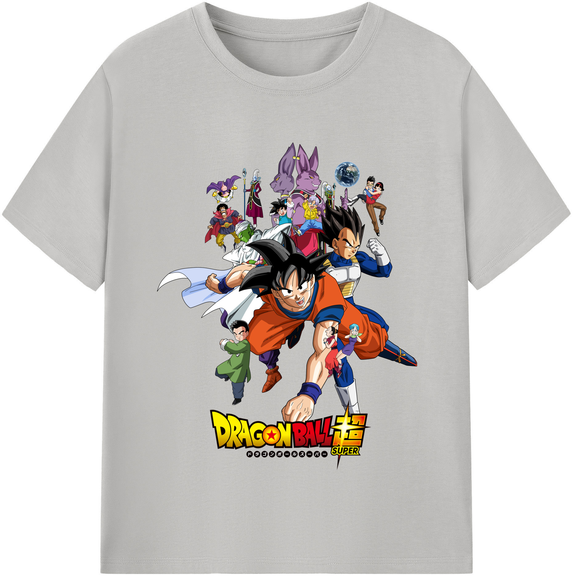 （画像用） ドラゴンボール DRAGON BALL レディースカジュアルプリントTシャツ（綿100％）