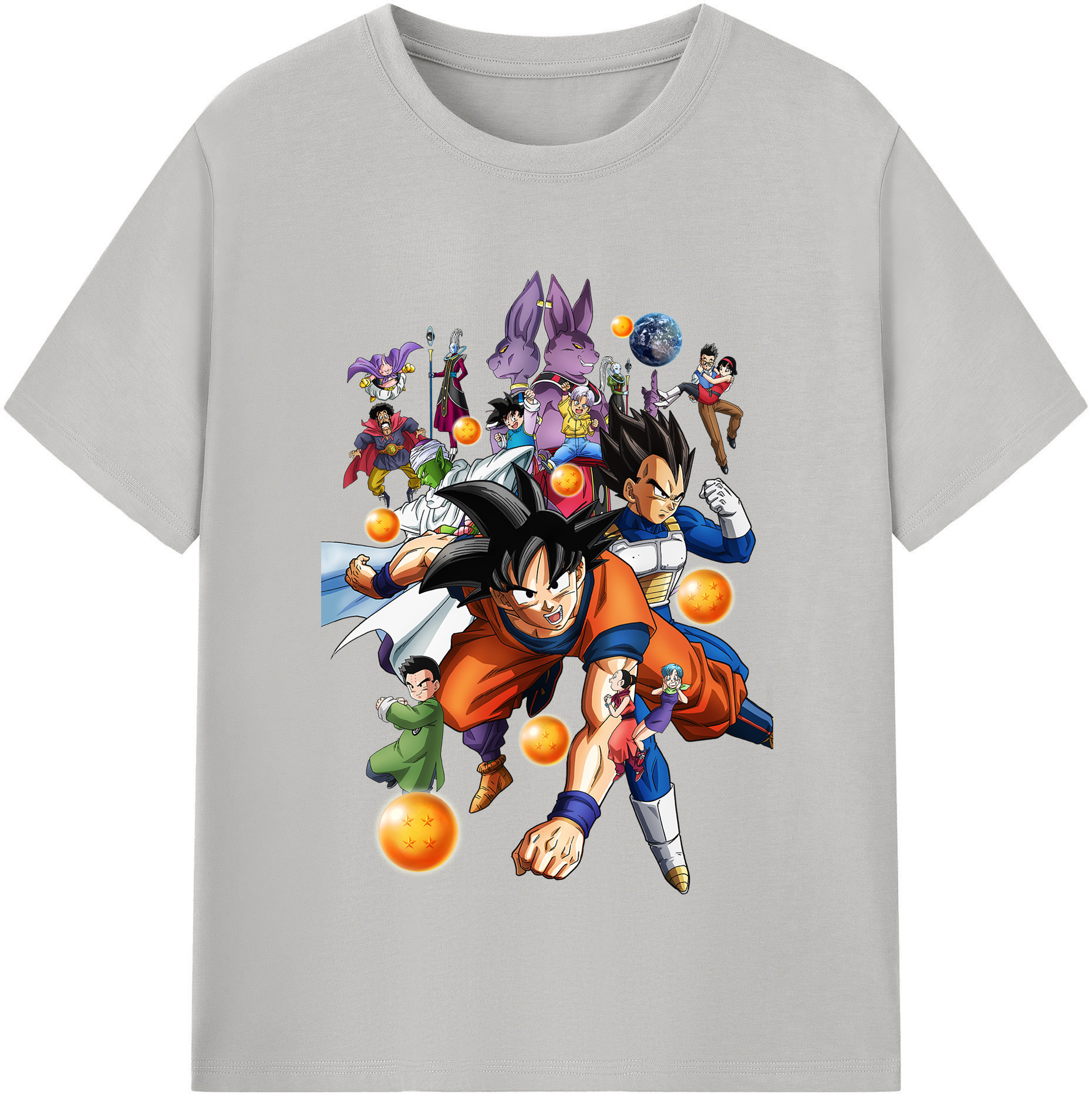 （画像用） ドラゴンボール DRAGON BALL レディースカジュアルプリントTシャツ（綿100％）