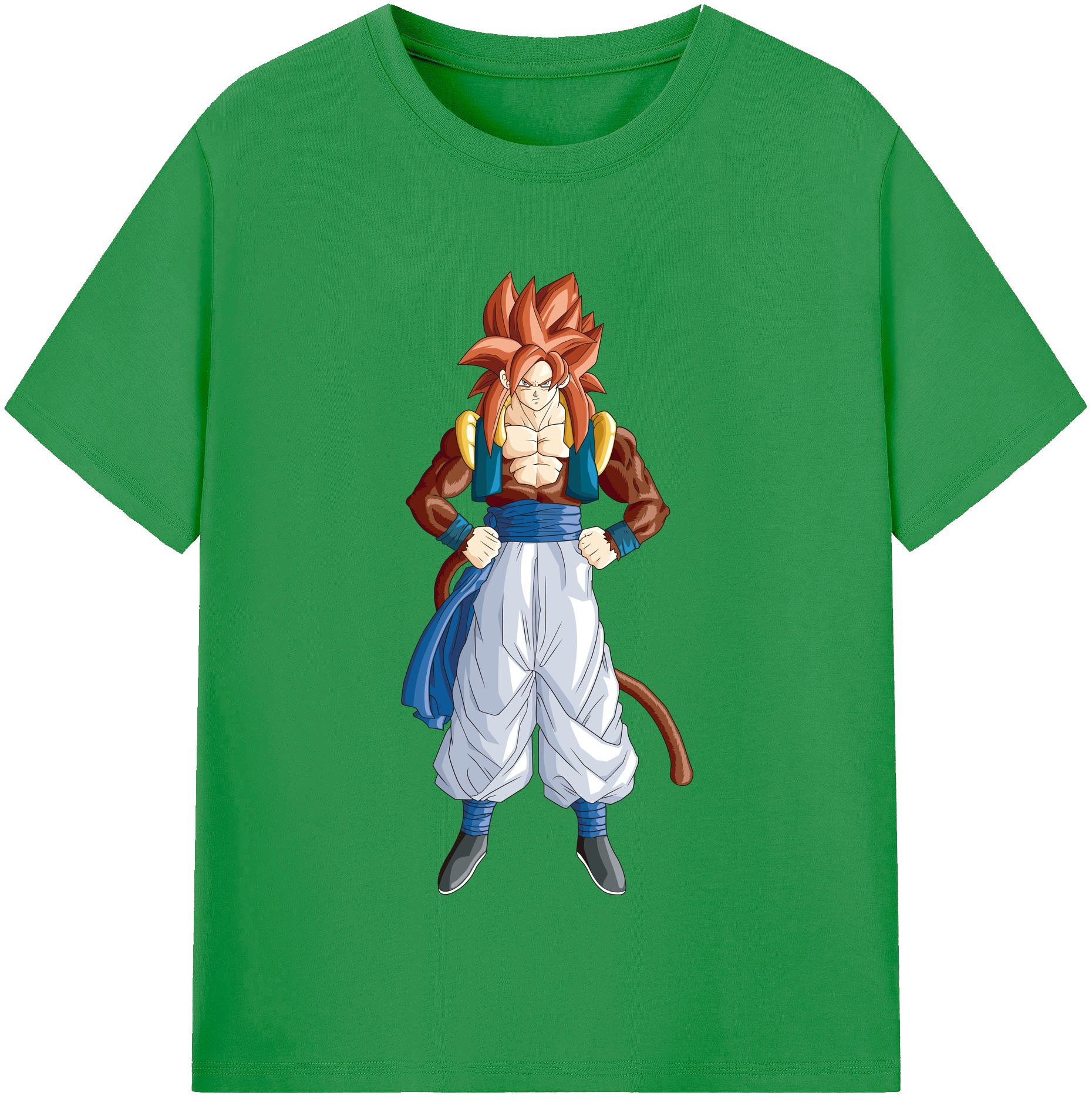 （画像用） ドラゴンボール 孫悟空（そん ごくう）Son Goku カカロット DRAGON BALL Kakarotto レディースカジュアルプリントTシャツ（綿100％）