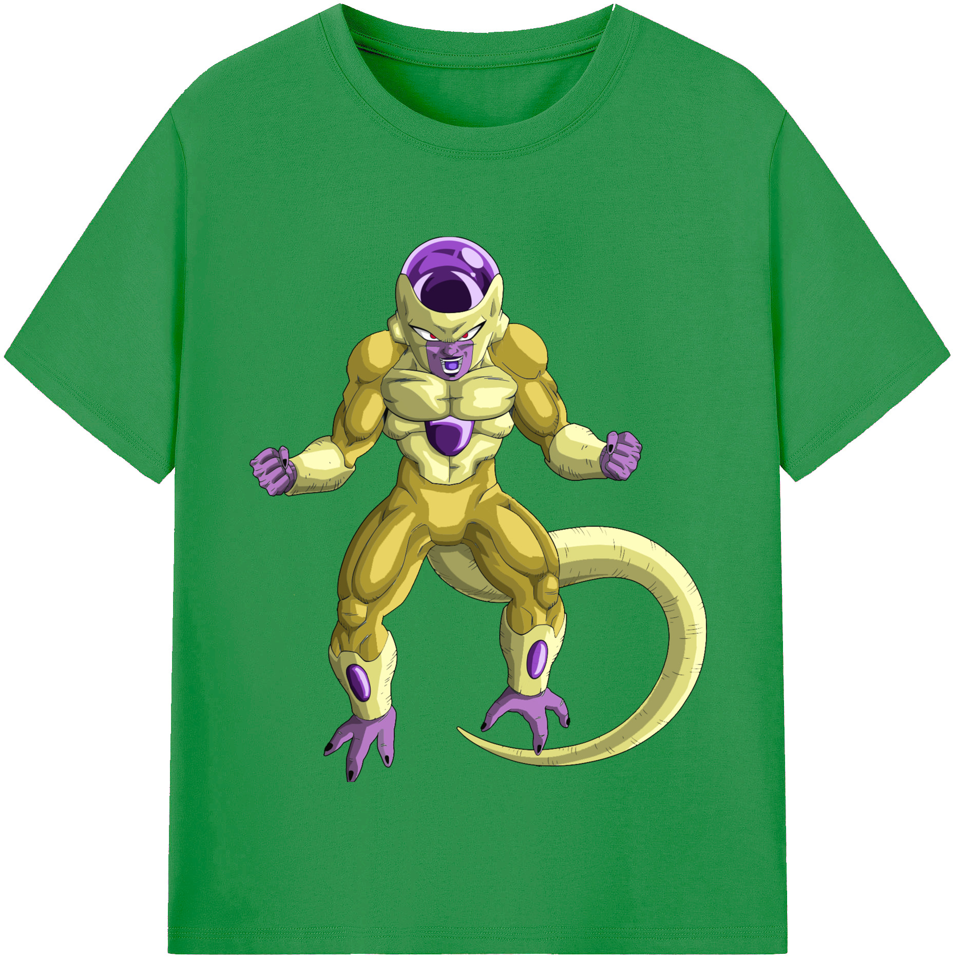 （画像用） ドラゴンボール フリーザ DRAGON BALL Frieza レディースカジュアルプリントTシャツ（綿100％）