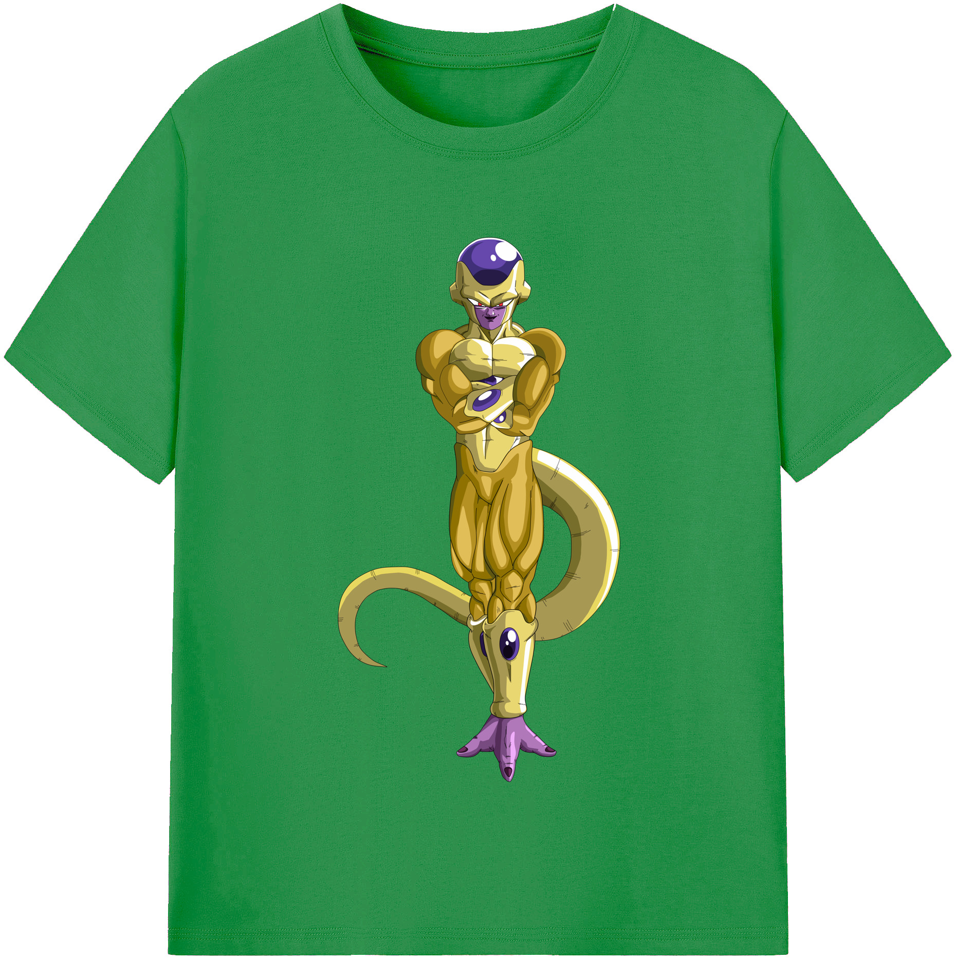 （画像用） ドラゴンボール フリーザ DRAGON BALL Frieza レディースカジュアルプリントTシャツ（綿100％）