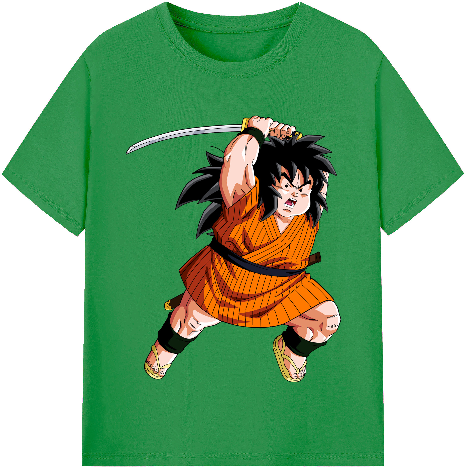 （画像用） ドラゴンボール やじろべえ DRAGON BALL Yajirobe レディースカジュアルプリントTシャツ（綿100％）