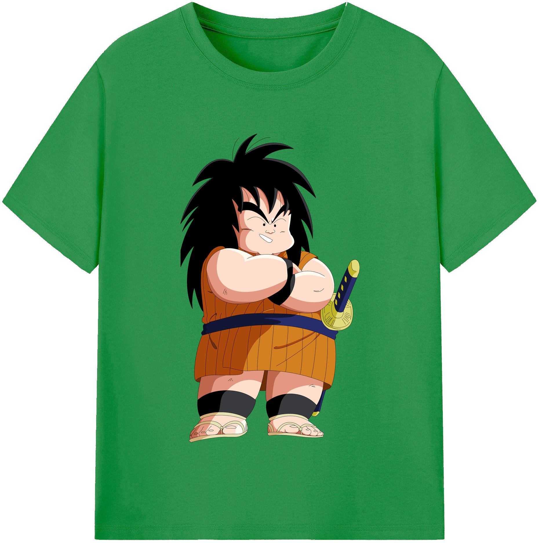 （画像用） ドラゴンボール やじろべえ DRAGON BALL Yajirobe レディースカジュアルプリントTシャツ（綿100％）