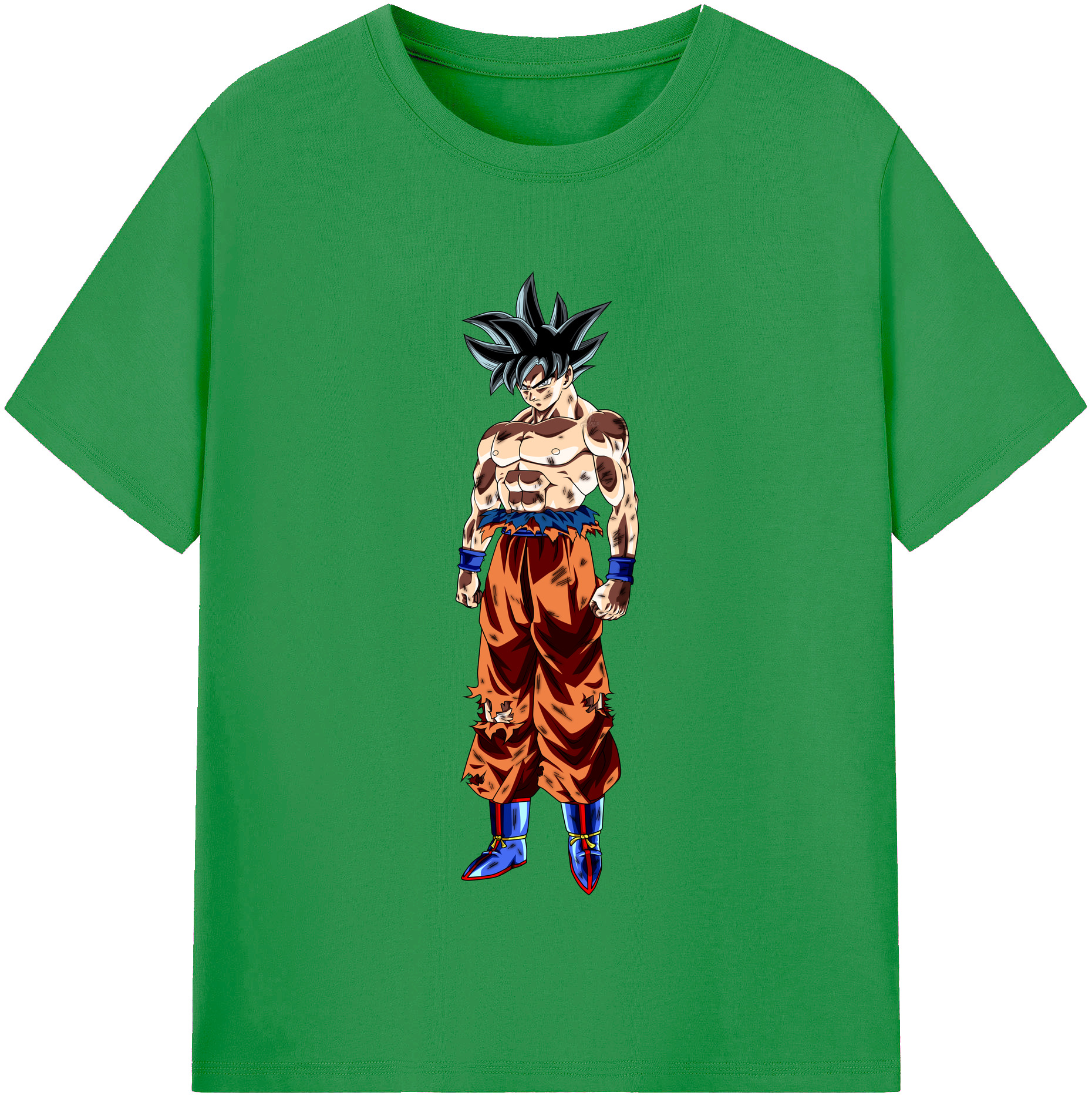 （画像用） ドラゴンボール 孫悟空（そん ごくう）Son Goku カカロット DRAGON BALL Kakarotto レディースカジュアルプリントTシャツ（綿100％）