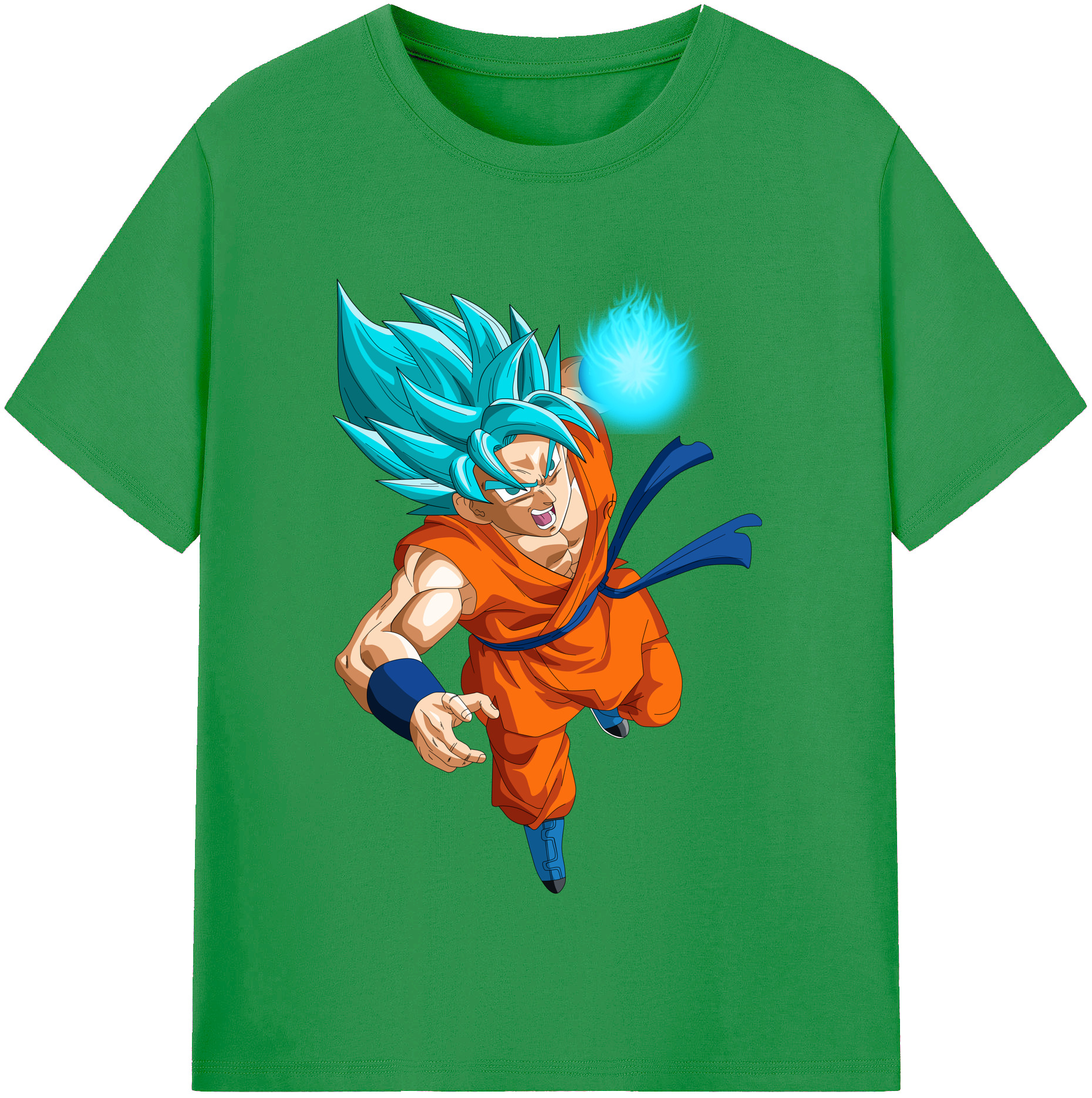 （画像用） ドラゴンボール 孫悟空（そん ごくう）Son Goku カカロット DRAGON BALL Kakarotto レディースカジュアルプリントTシャツ（綿100％）