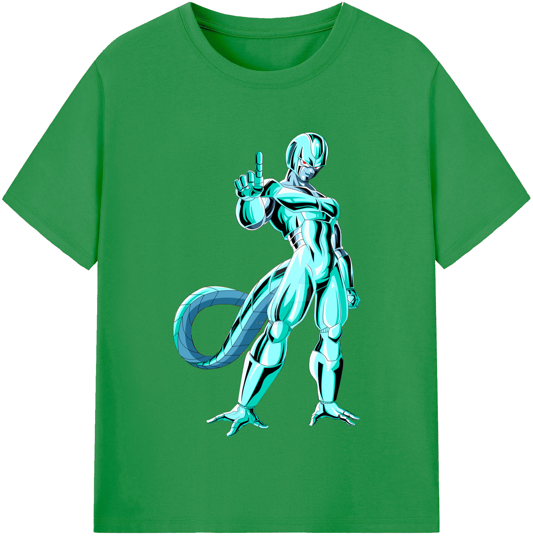 （画像用） ドラゴンボール クウラ DRAGON BALL Cooler Coora レディースカジュアルプリントTシャツ（綿100％）