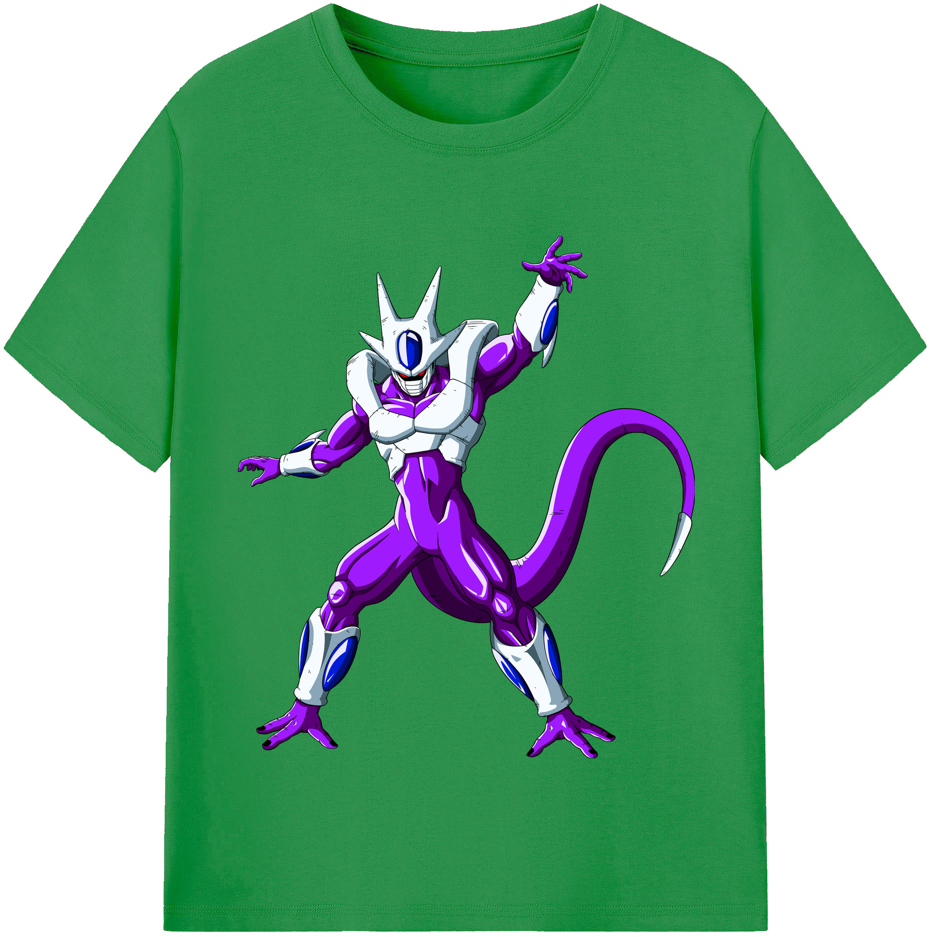 （画像用） ドラゴンボール クウラ DRAGON BALL Cooler Coora レディースカジュアルプリントTシャツ（綿100％）