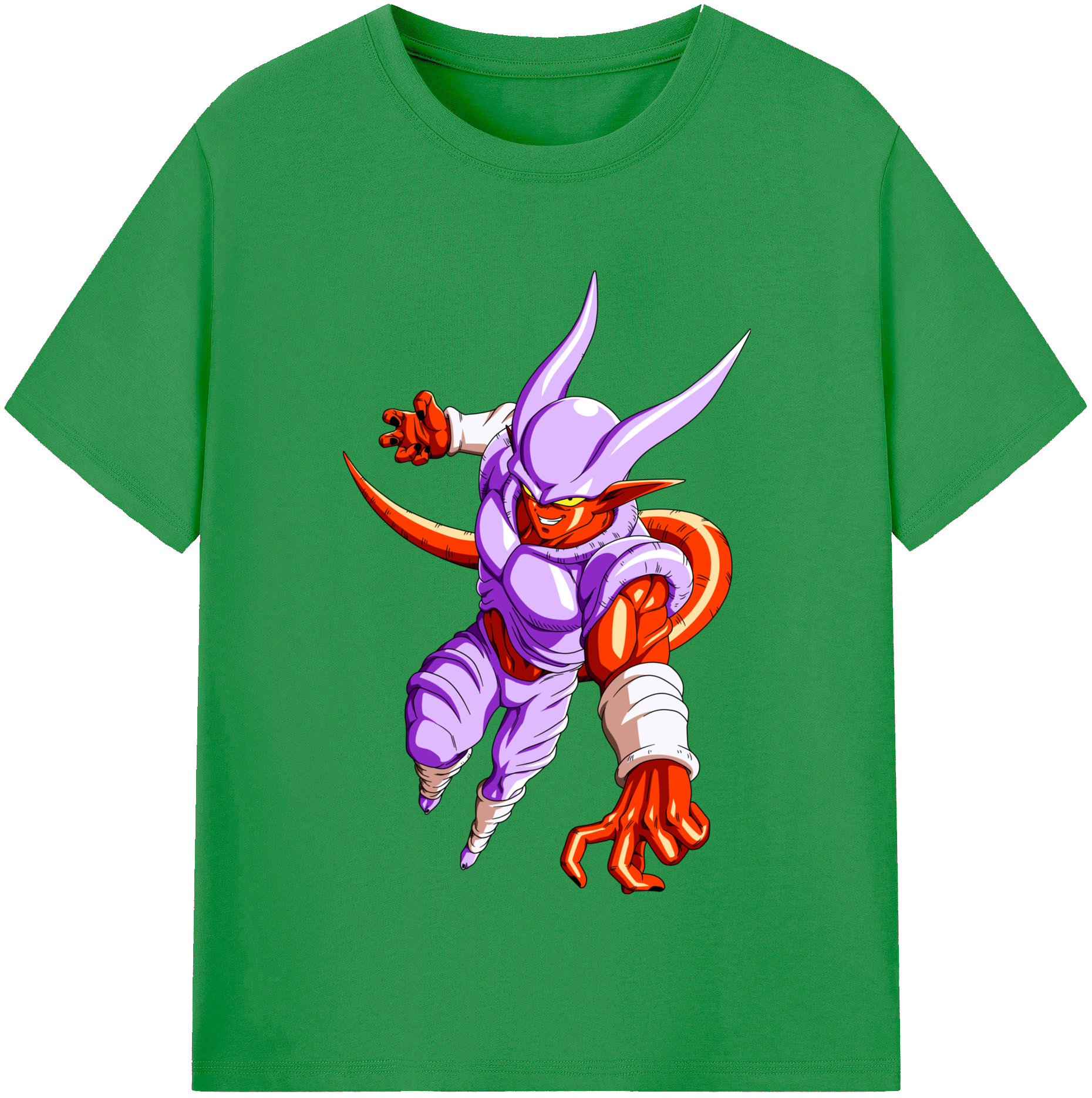 （画像用） ドラゴンボール ジャネンバ DRAGON BALL Janemba レディースカジュアルプリントTシャツ（綿100％）