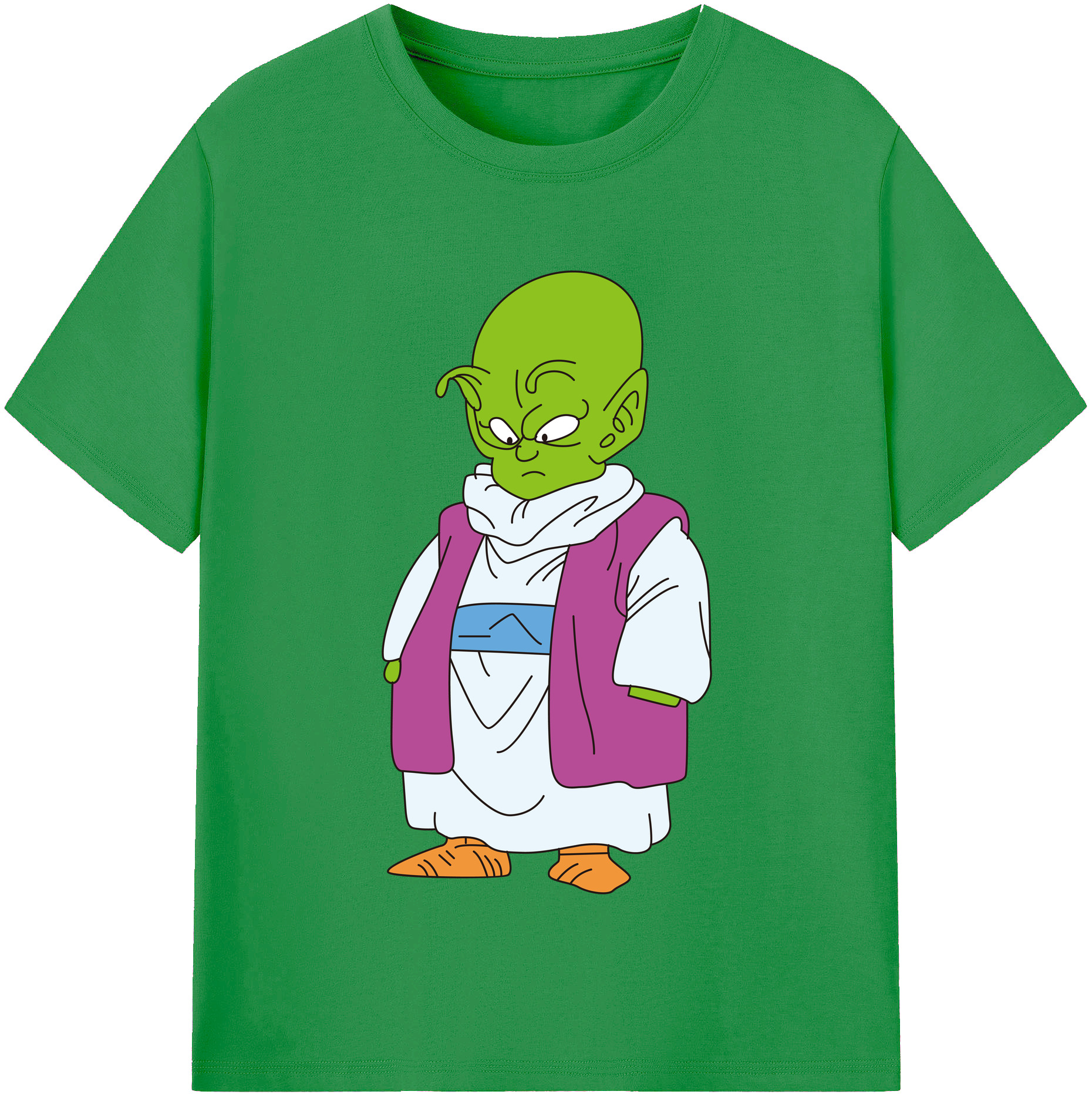 （画像用） ドラゴンボール ピッコロ DRAGON BALL Piccolo レディースカジュアルプリントTシャツ（綿100％）