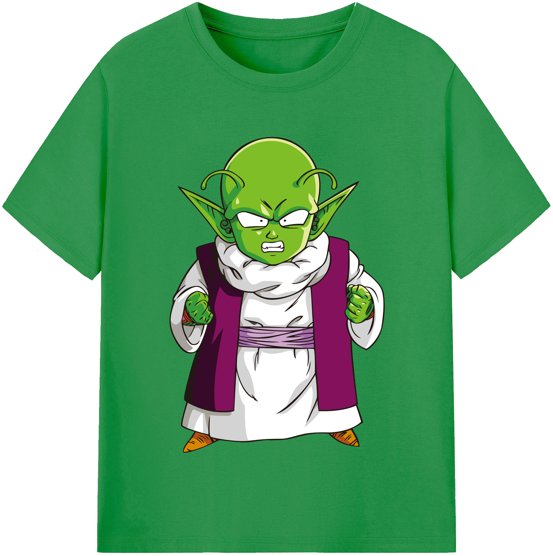 （画像用） ドラゴンボール ピッコロ DRAGON BALL Piccolo レディースカジュアルプリントTシャツ（綿100％）