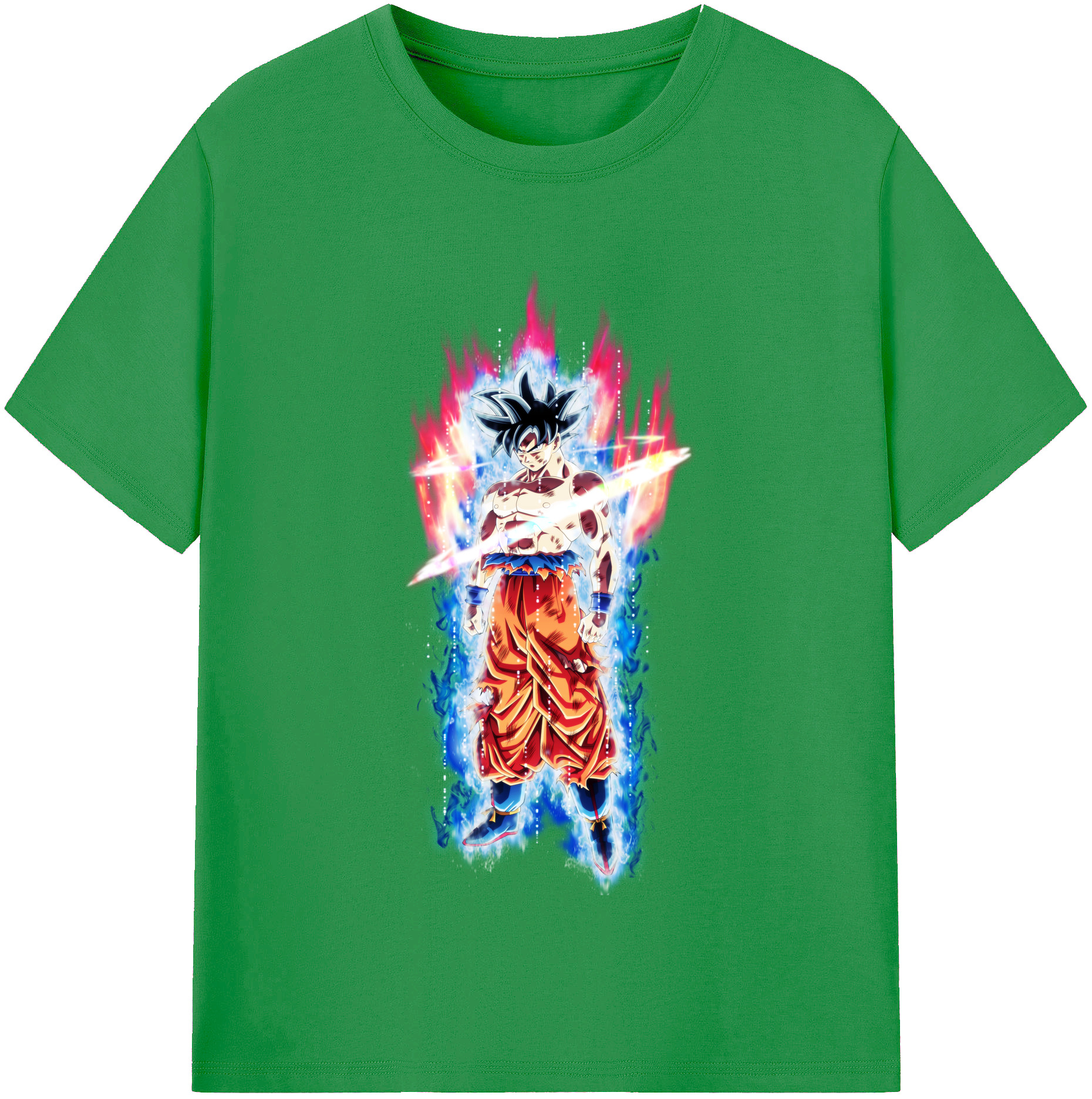 （画像用） ドラゴンボール 孫悟空（そん ごくう）Son Goku カカロット DRAGON BALL Kakarotto レディースカジュアルプリントTシャツ（綿100％）