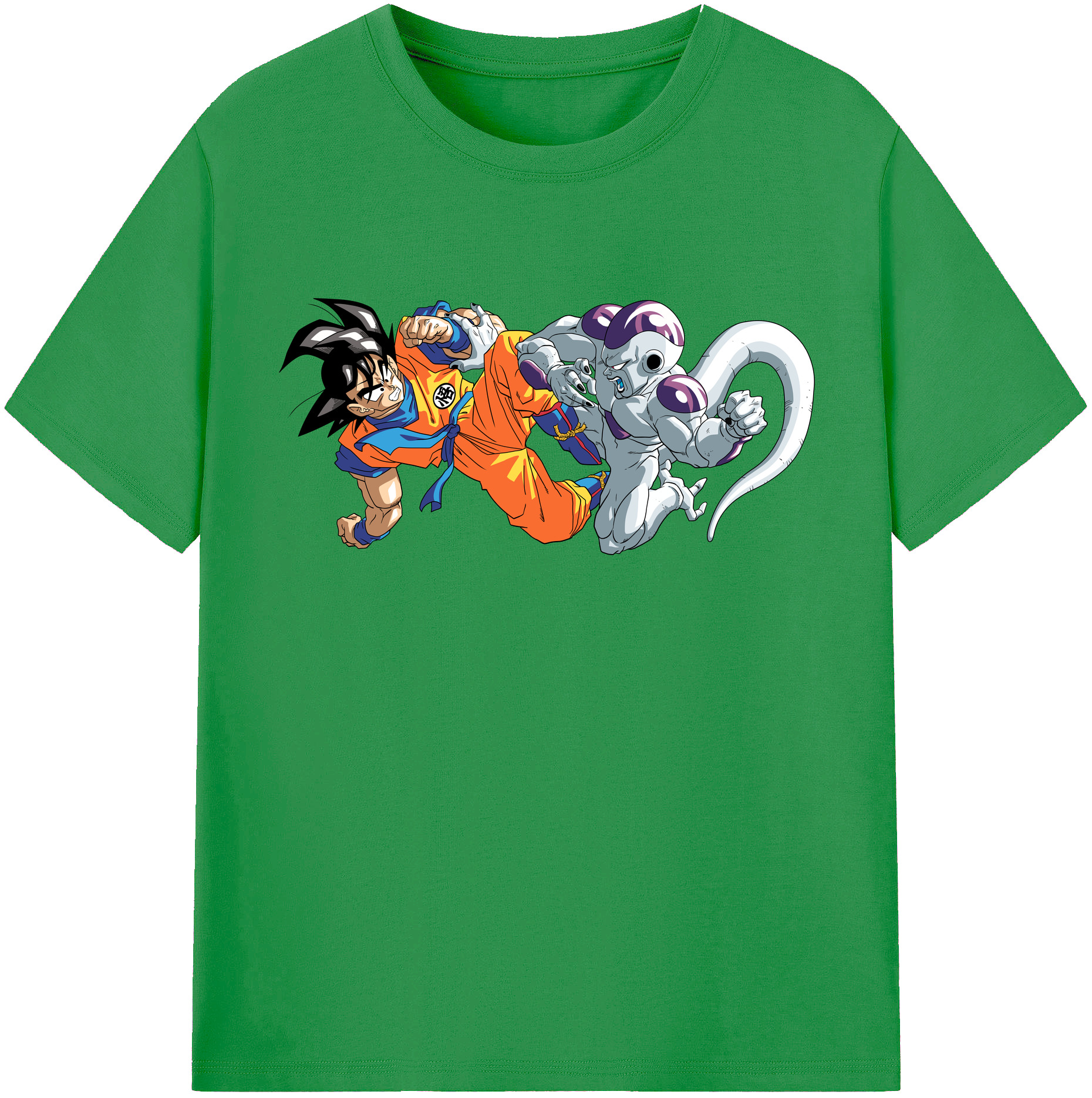 （画像用） ドラゴンボール 孫悟空（そん ごくう）Son Goku カカロット DRAGON BALL Kakarotto レディースカジュアルプリントTシャツ（綿100％）